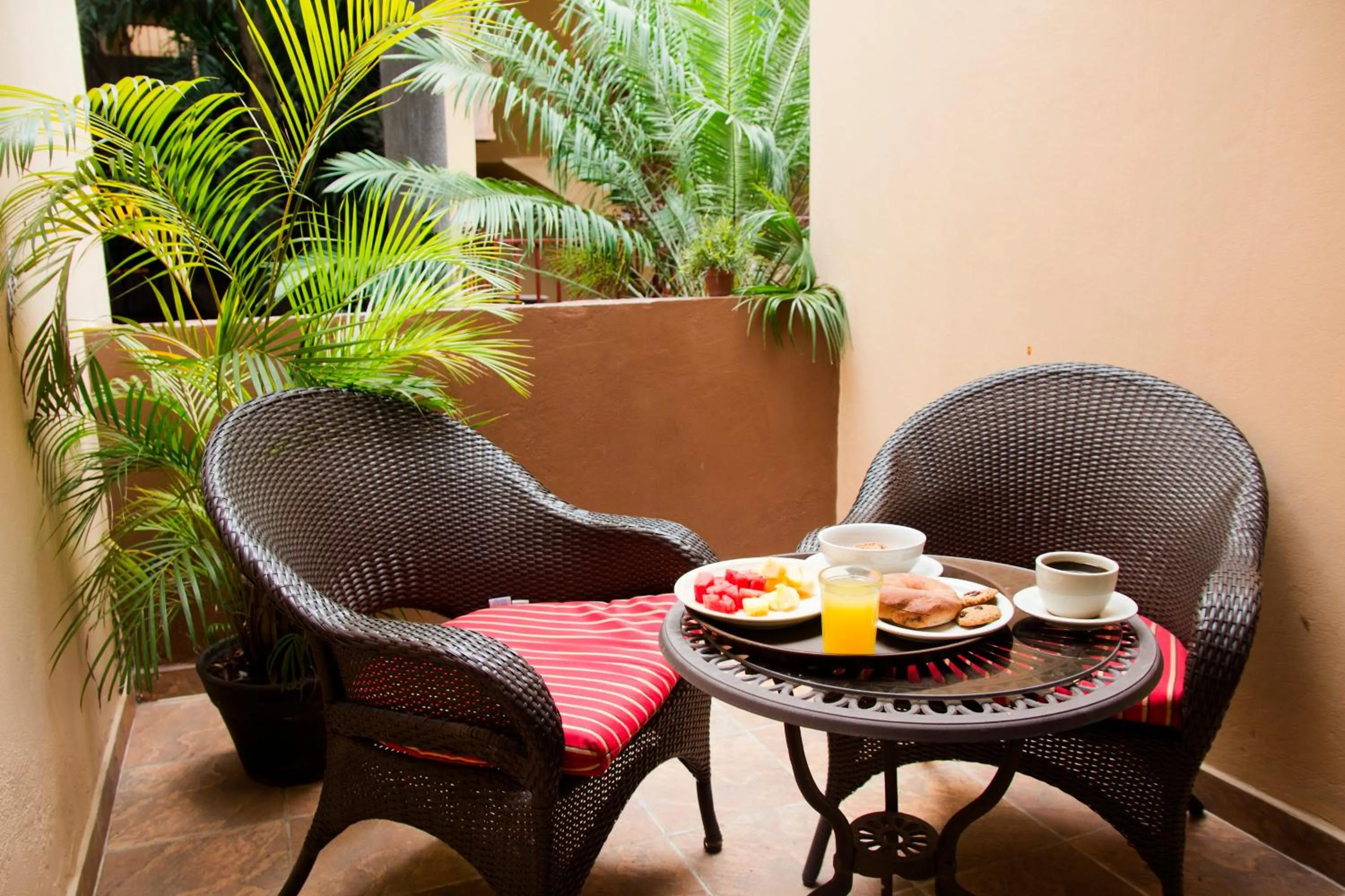 Balcony/Terrace in Humuya Inn