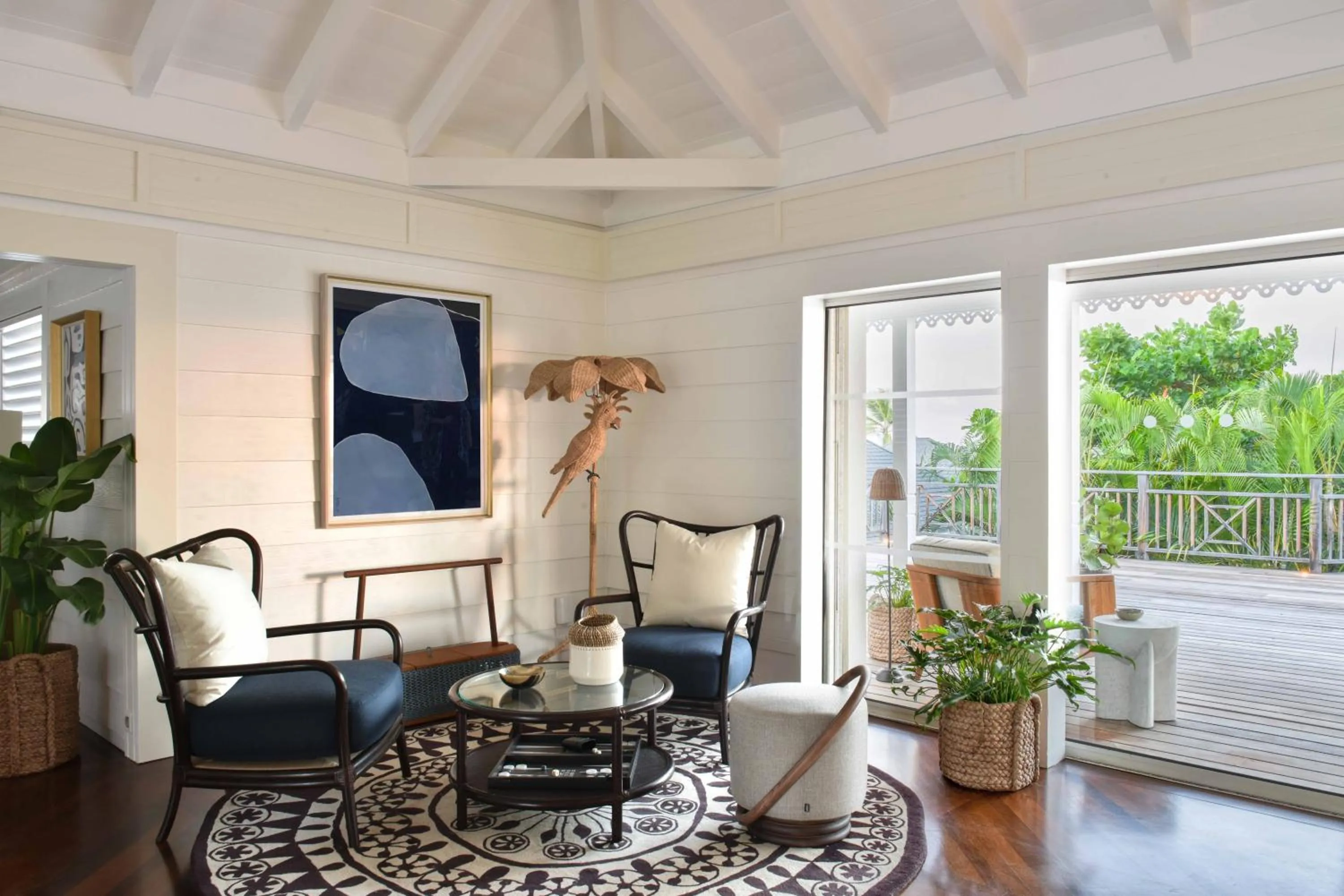 Lobby or reception in Rosewood Le Guanahani St Barth