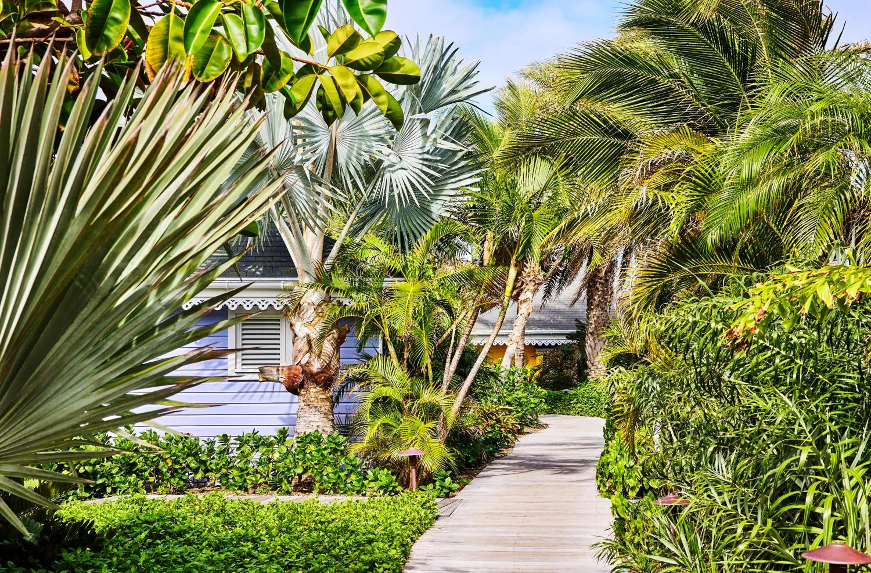Garden in Rosewood Le Guanahani St Barth