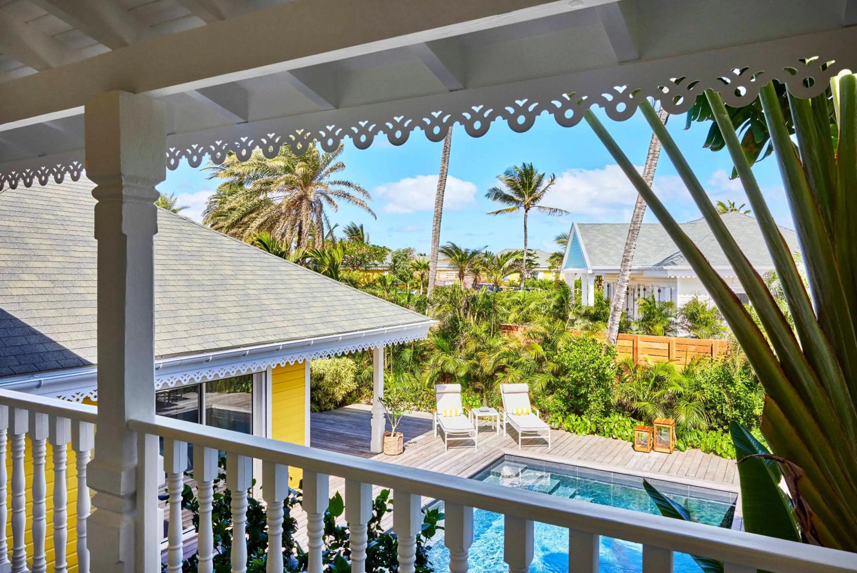Patio in Rosewood Le Guanahani St Barth