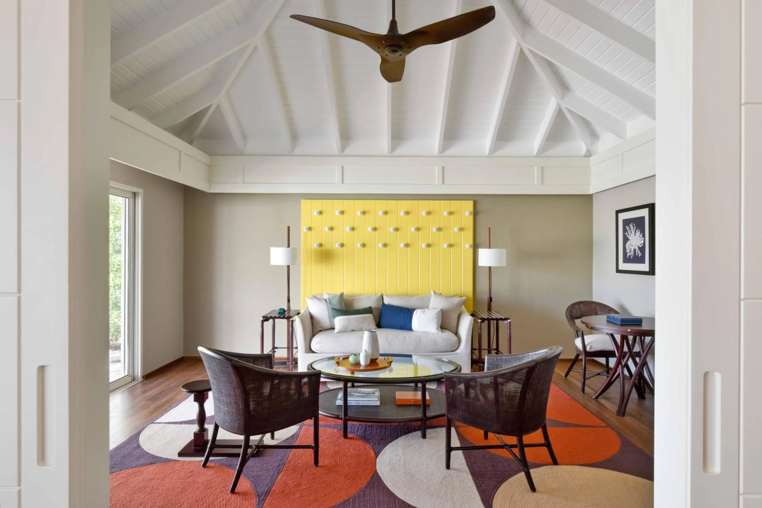 Living room in Rosewood Le Guanahani St Barth