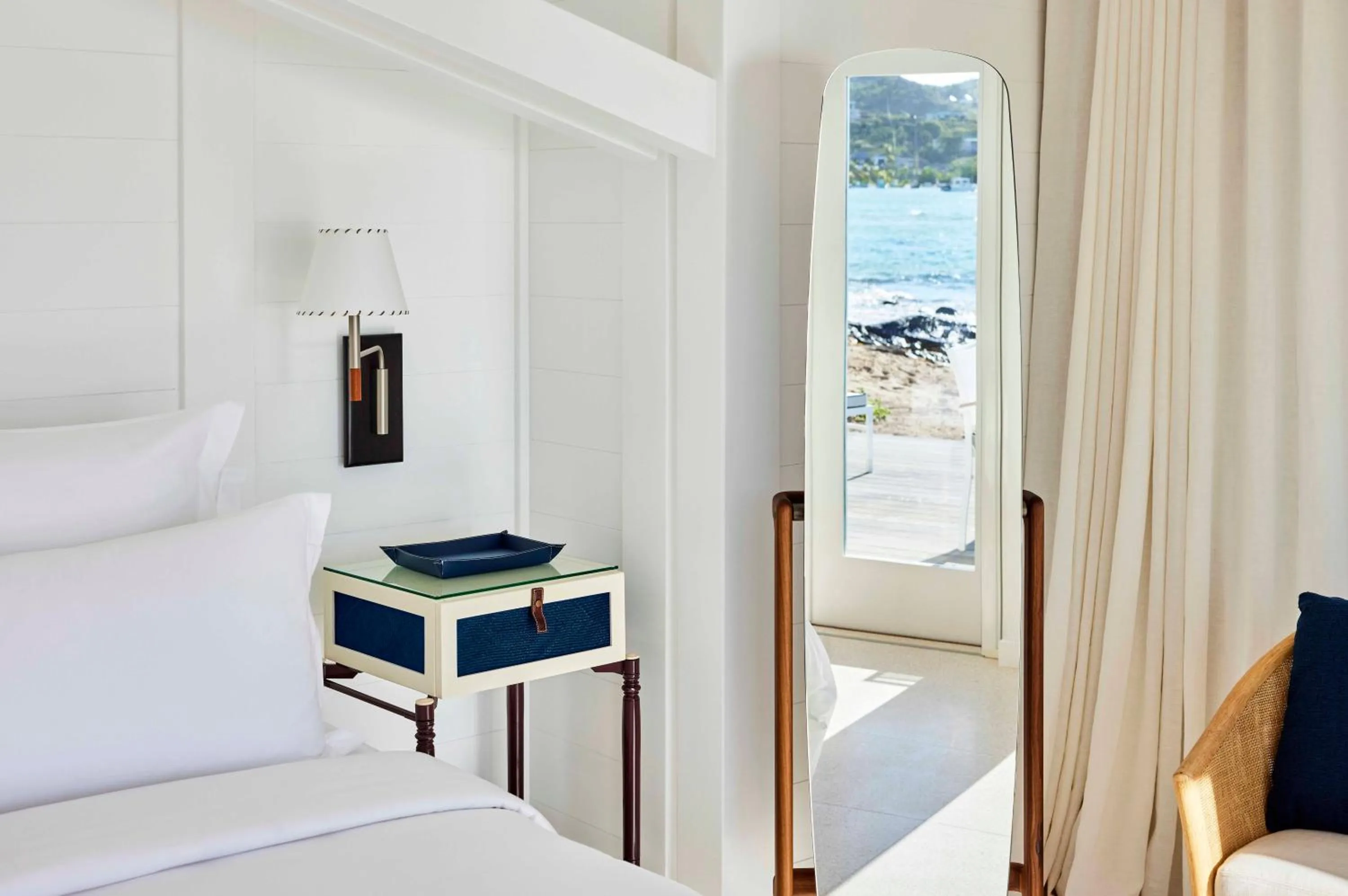 Bedroom, Bed in Rosewood Le Guanahani St Barth
