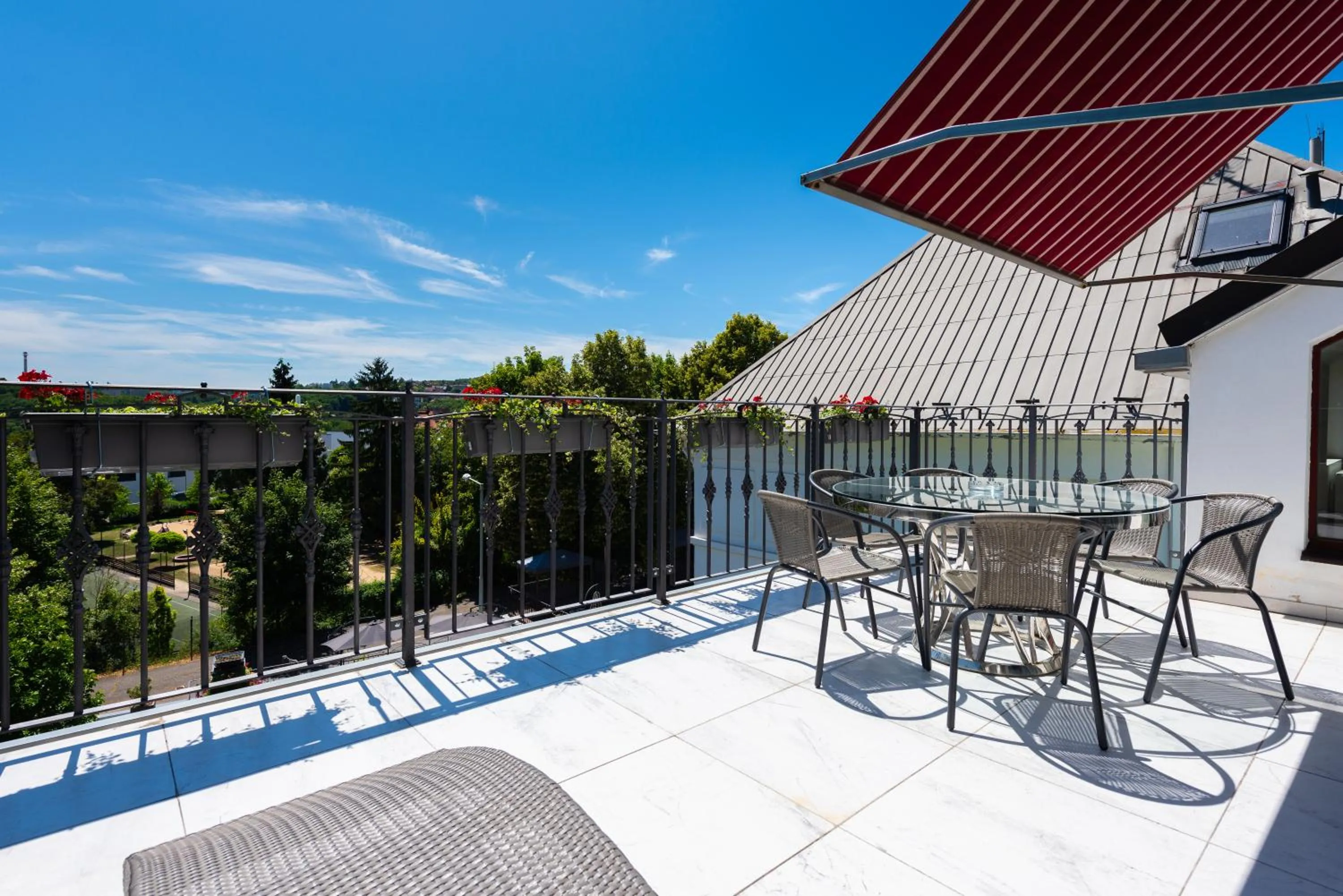 View (from property/room) in Wellness & SPA boutique Hotel pod lipkami Prague