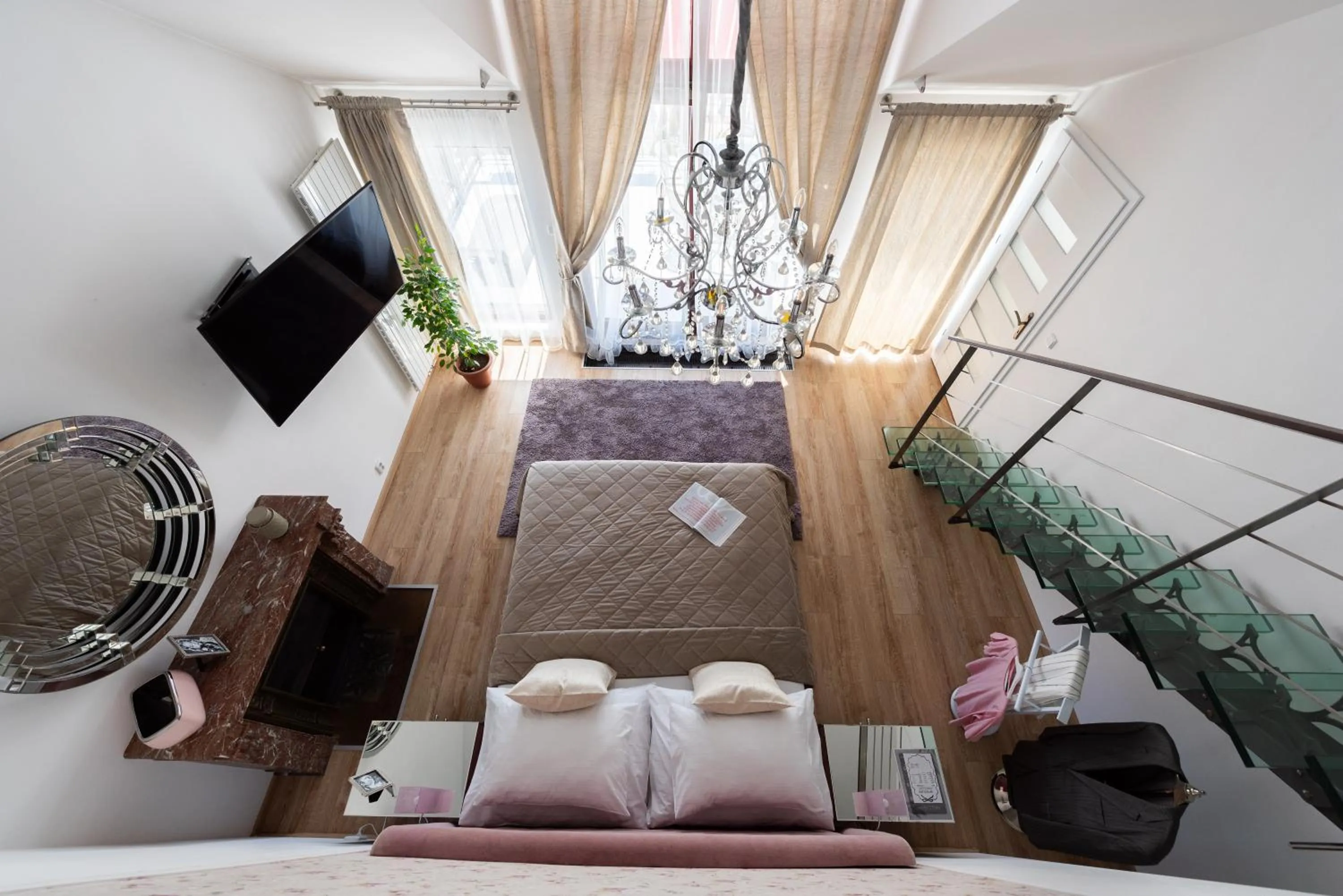 Bed in Wellness & SPA boutique Hotel pod lipkami Prague