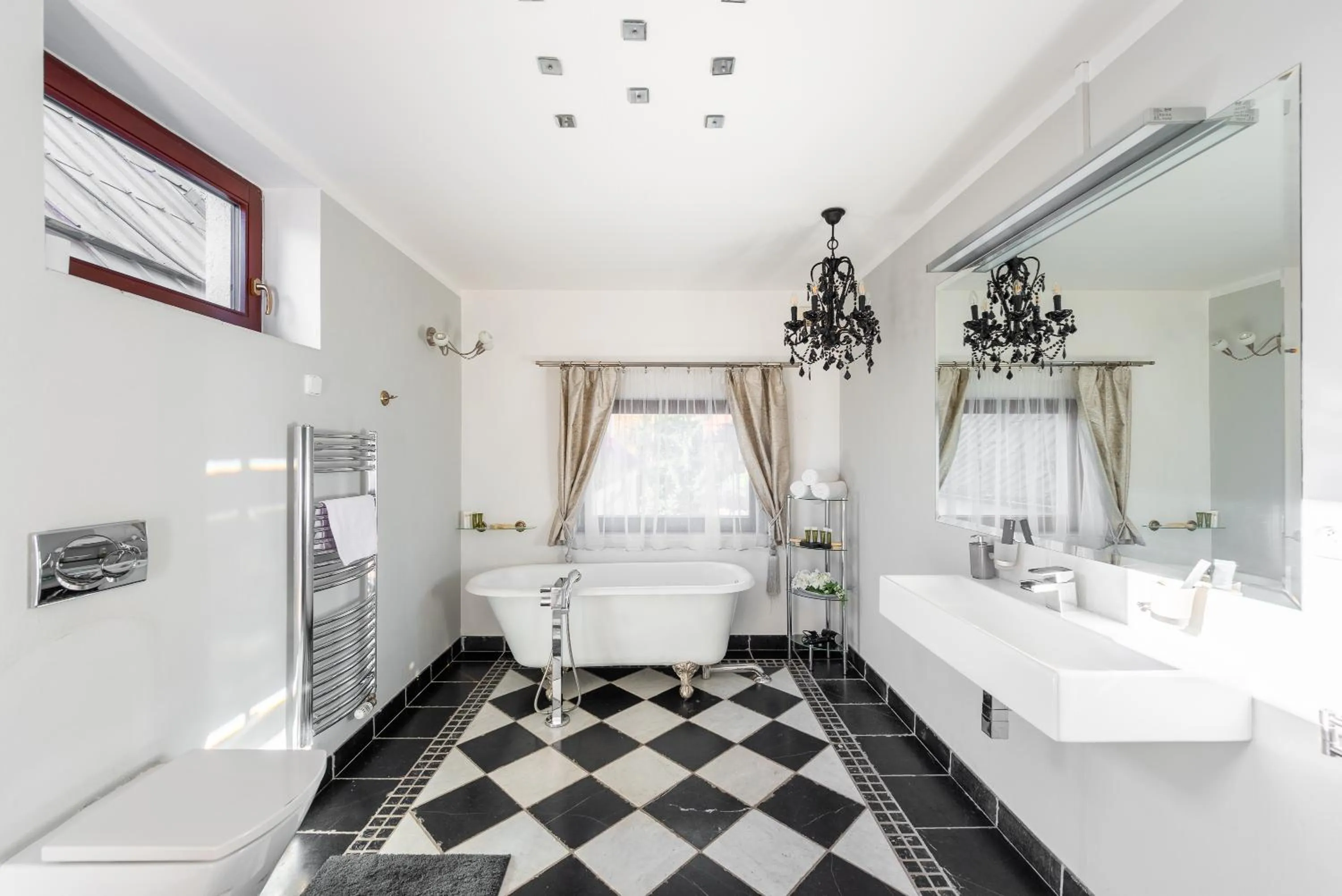 Bathroom in Wellness & SPA boutique Hotel pod lipkami Prague