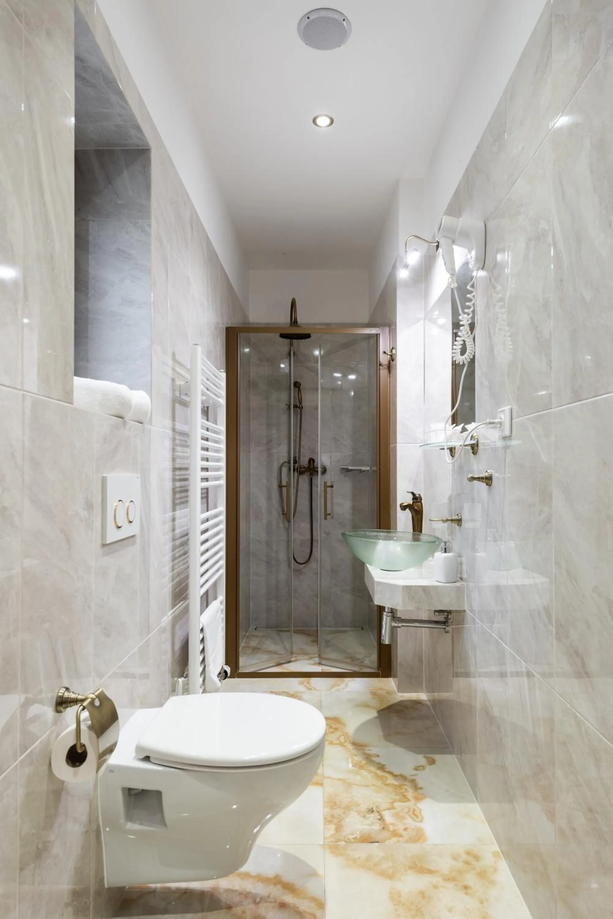 Bathroom in Wellness & SPA boutique Hotel pod lipkami Prague