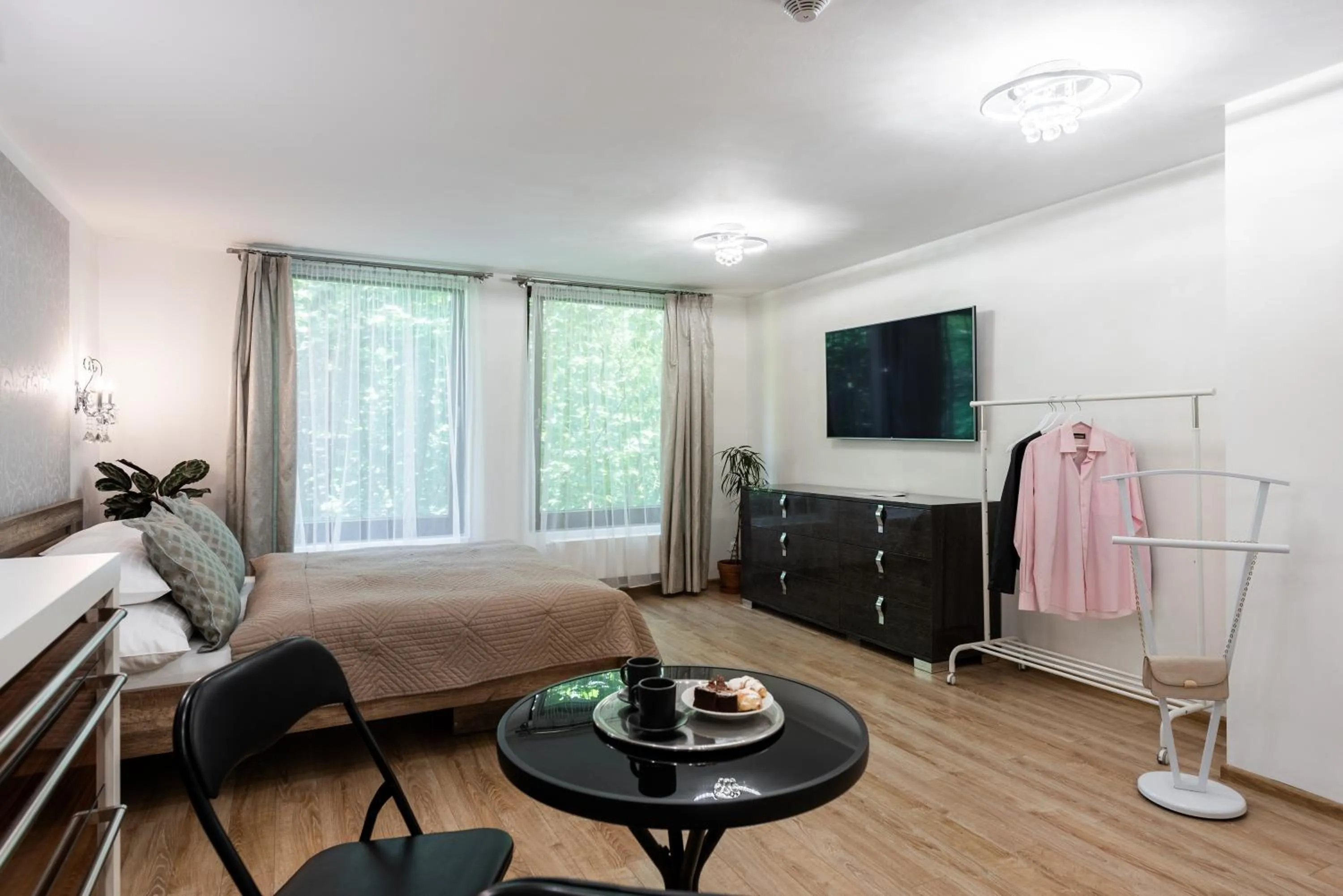 Bedroom, Bed in Wellness & SPA boutique Hotel pod lipkami Prague