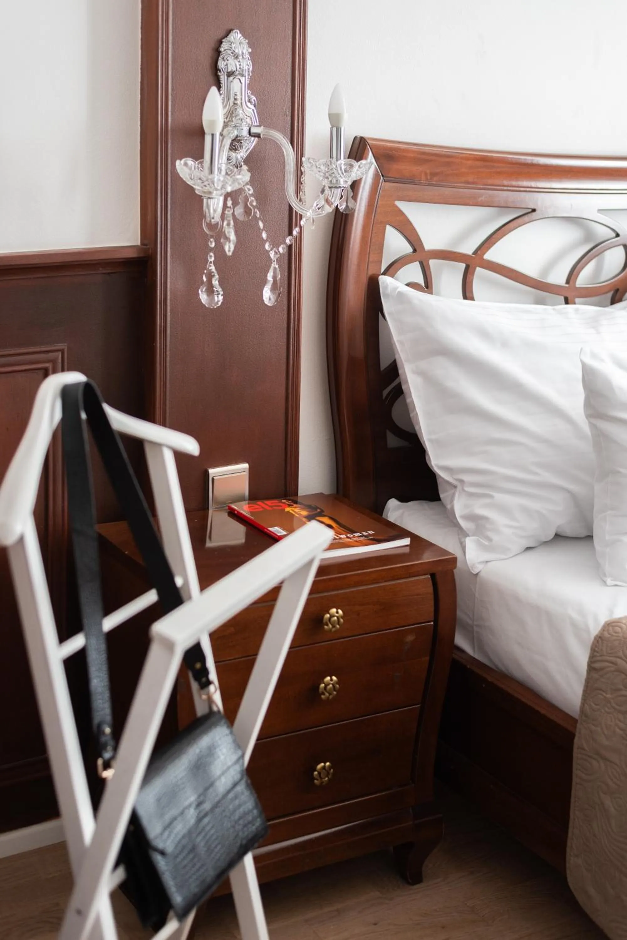 Bed in Wellness & SPA boutique Hotel pod lipkami Prague