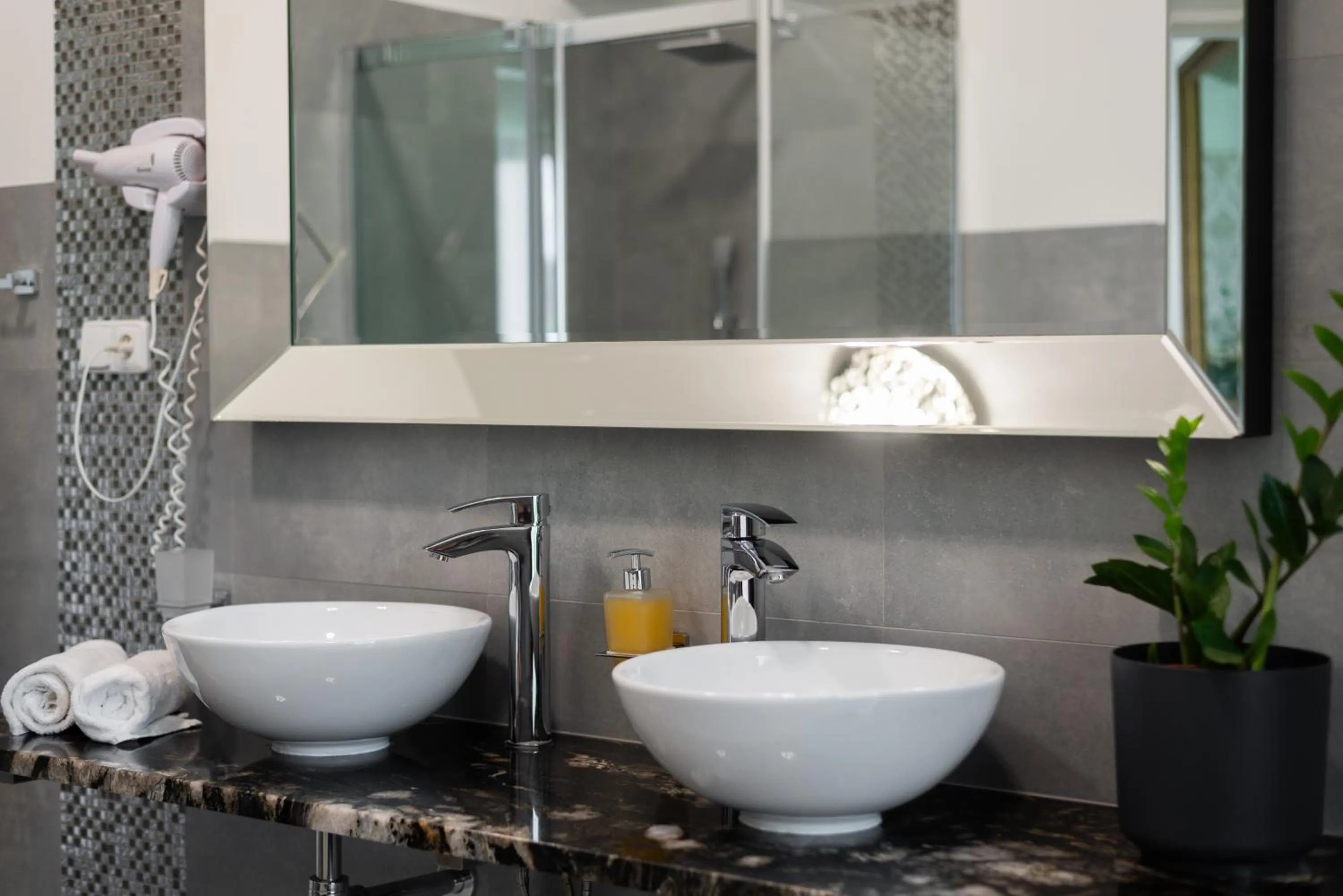 Bathroom in Wellness & SPA boutique Hotel pod lipkami Prague