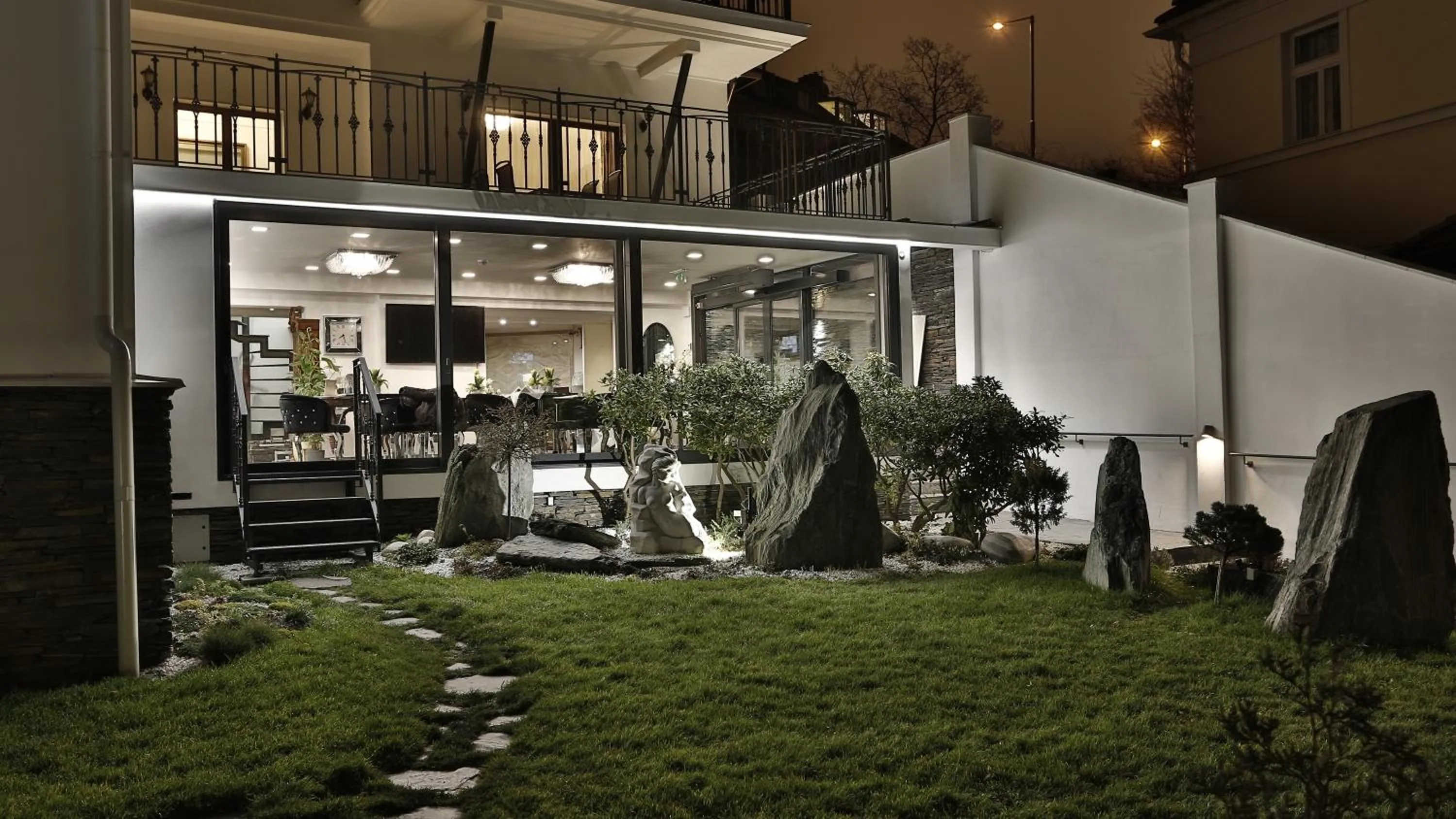 Natural landscape in Wellness & SPA boutique Hotel pod lipkami Prague