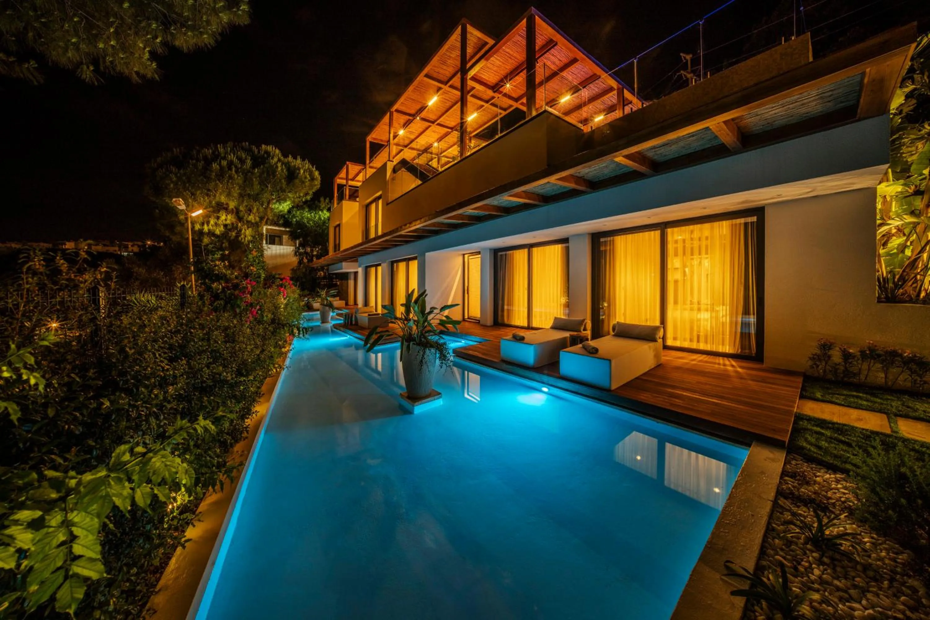 Night in Cape Bodrum Luxury Hotel & Beach
