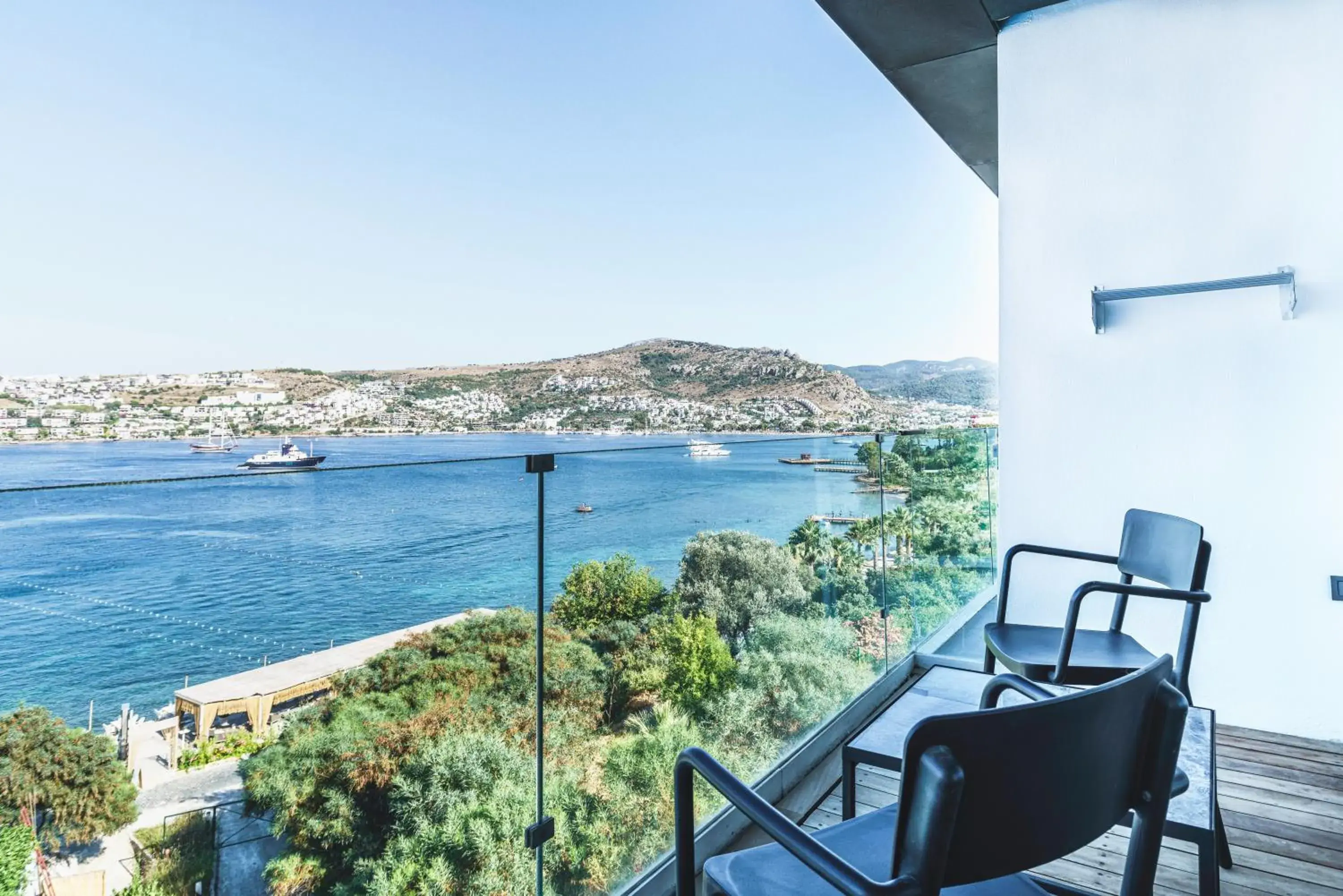Sea view in Cape Bodrum Luxury Hotel & Beach Sea view in Cape Bodrum Luxury Hotel & Beach