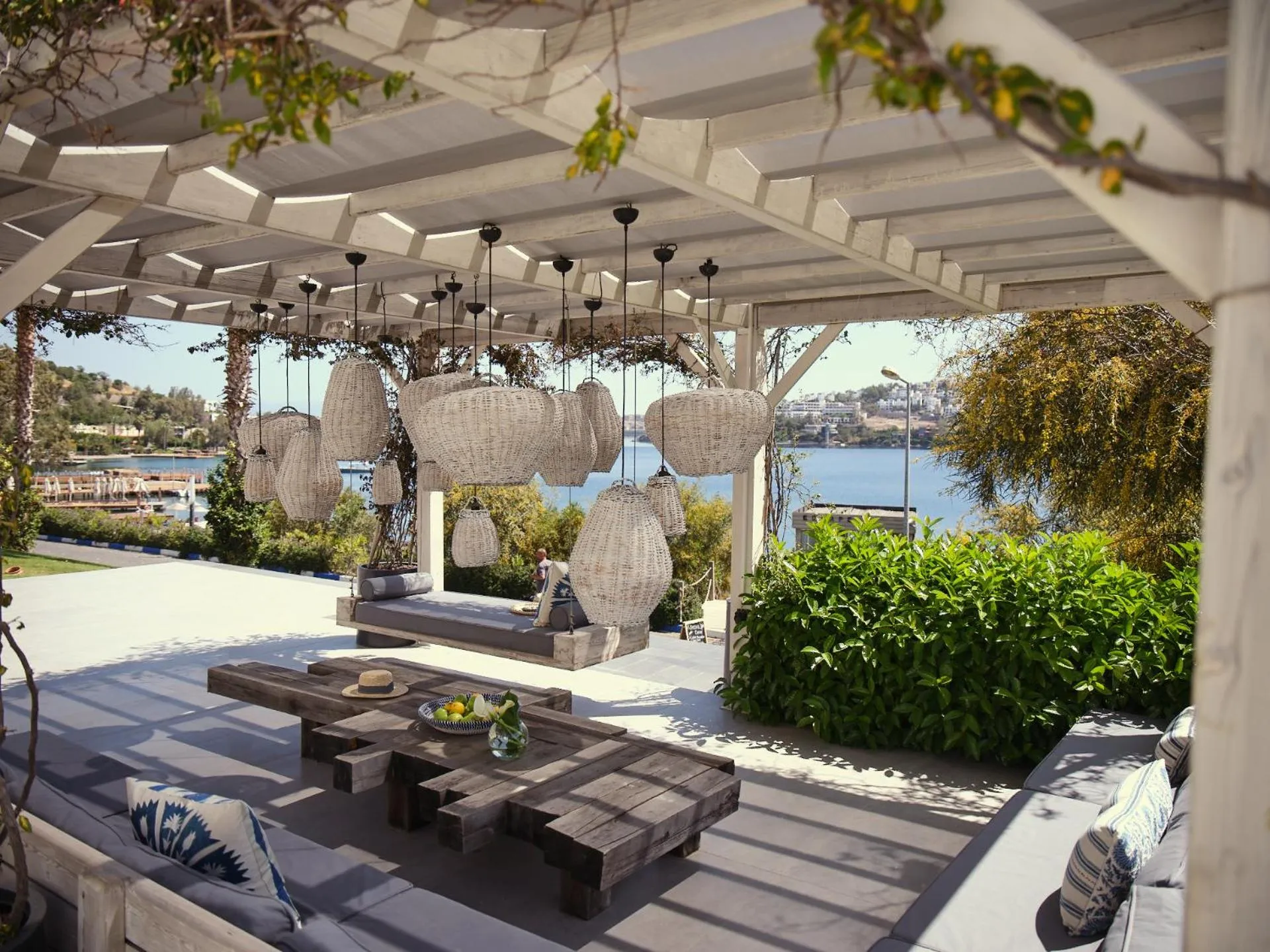 Balcony/Terrace in Cape Bodrum Luxury Hotel & Beach