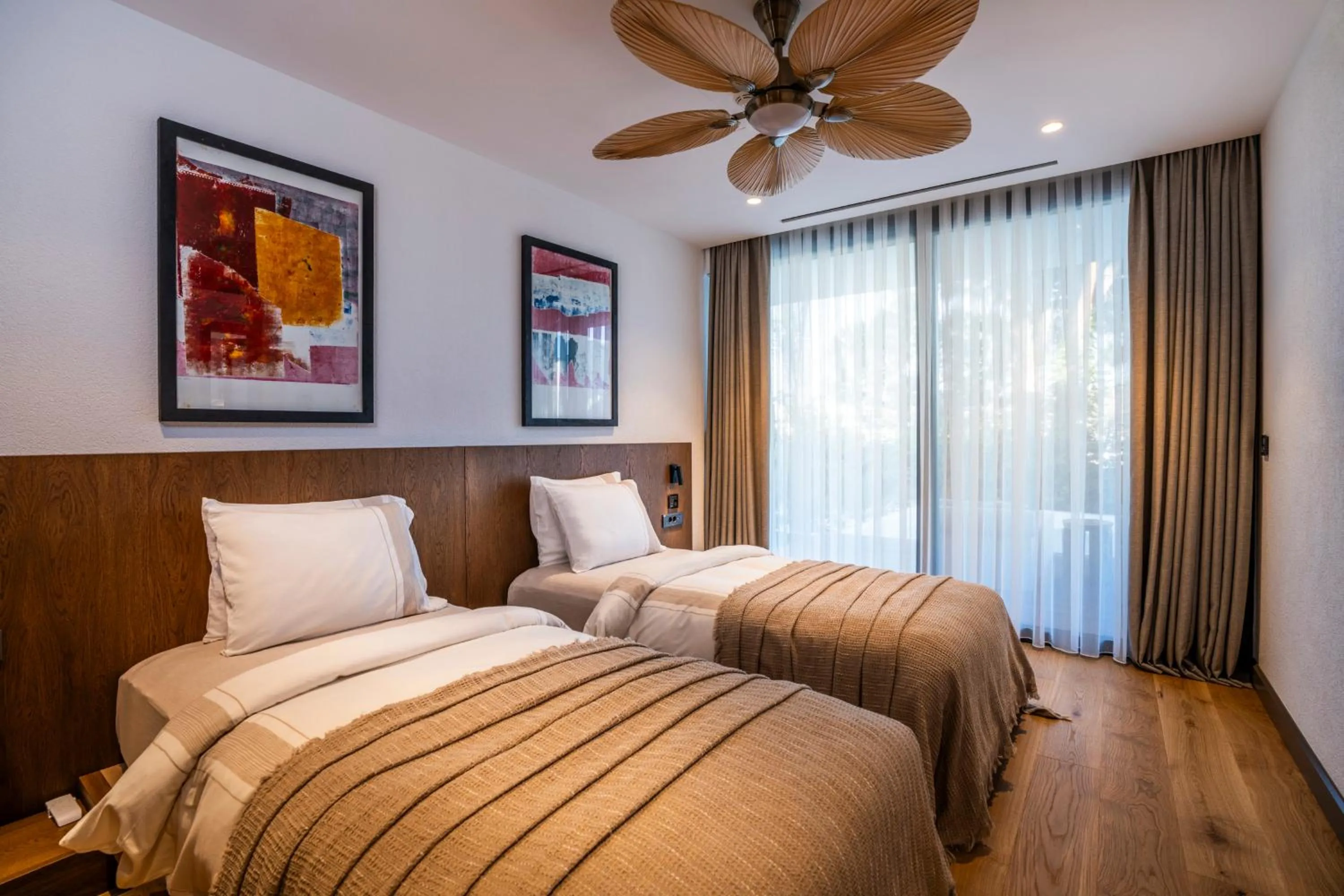 Bed in Cape Bodrum Luxury Hotel & Beach