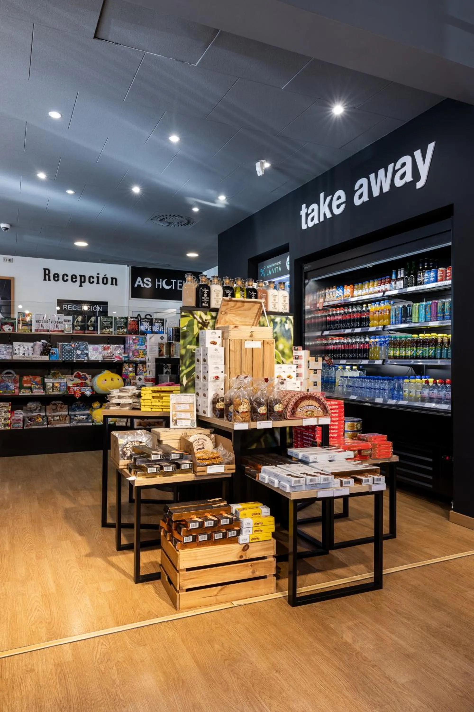 On-site shops in AS Hoteles Ponferrada