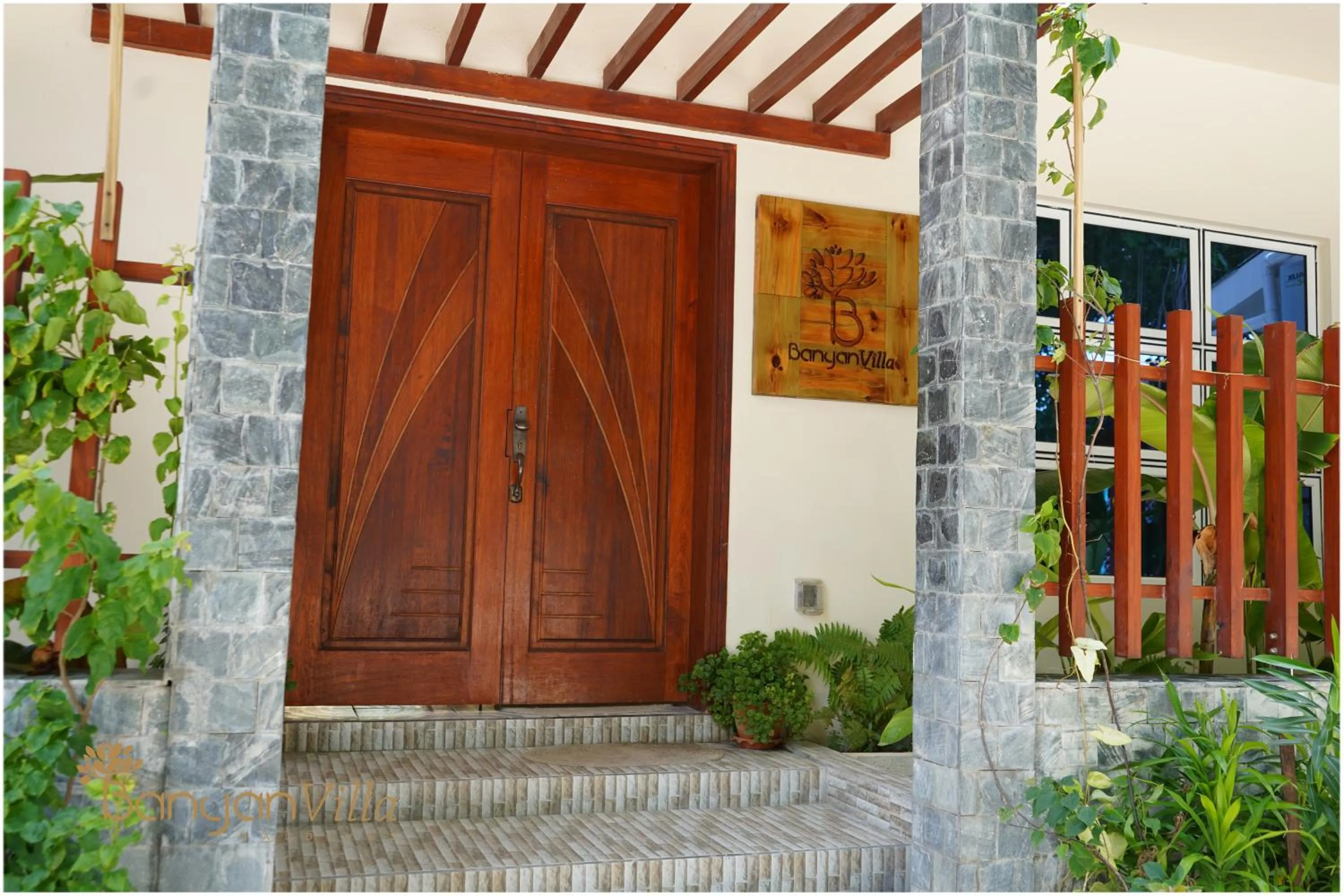 Property building in Banyan Villa Maldives Dhangethi