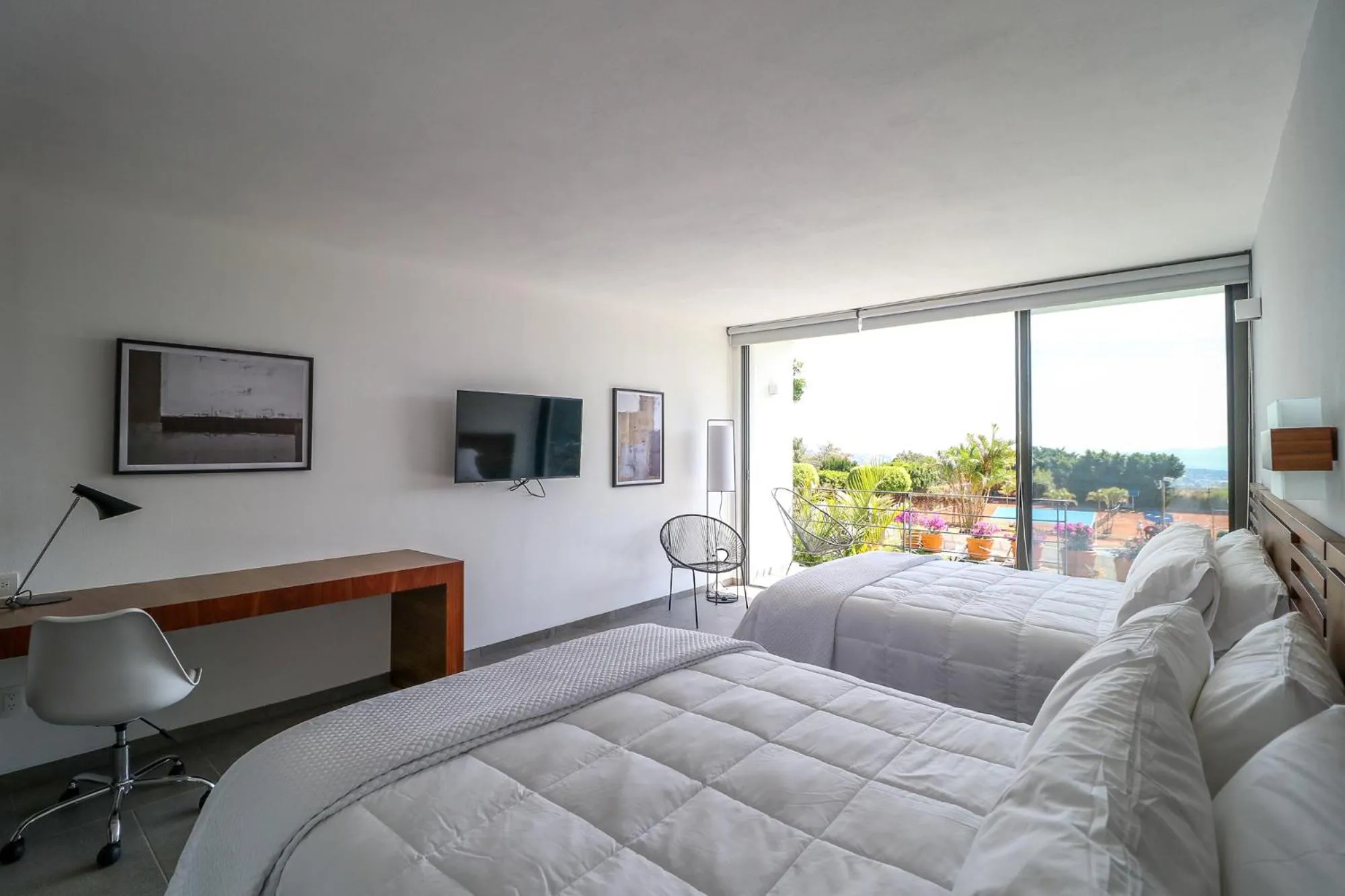 Bed in Villa Internacional Hotel & Club