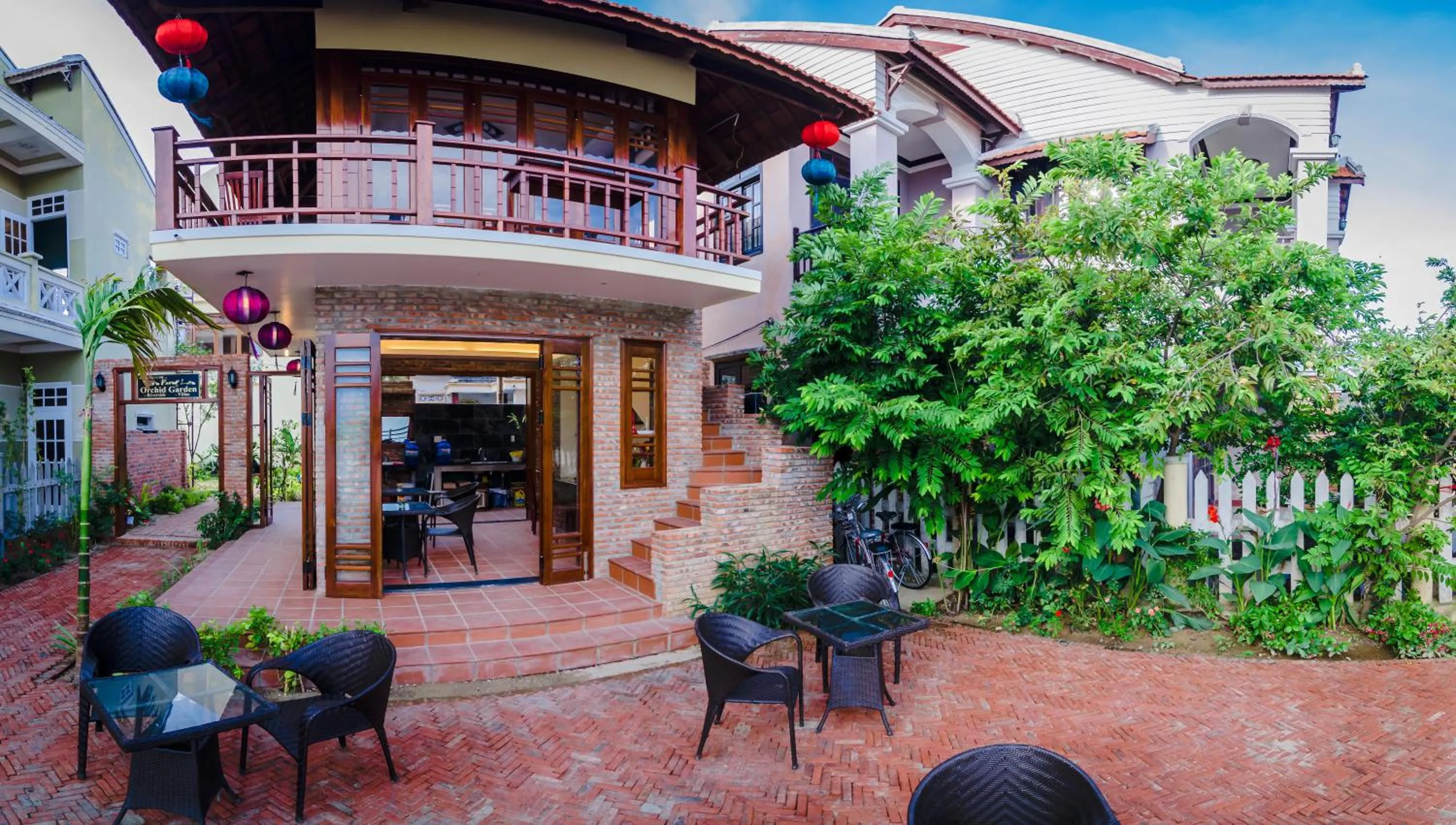 Garden in Villa Orchid Garden Riverside Hoi An