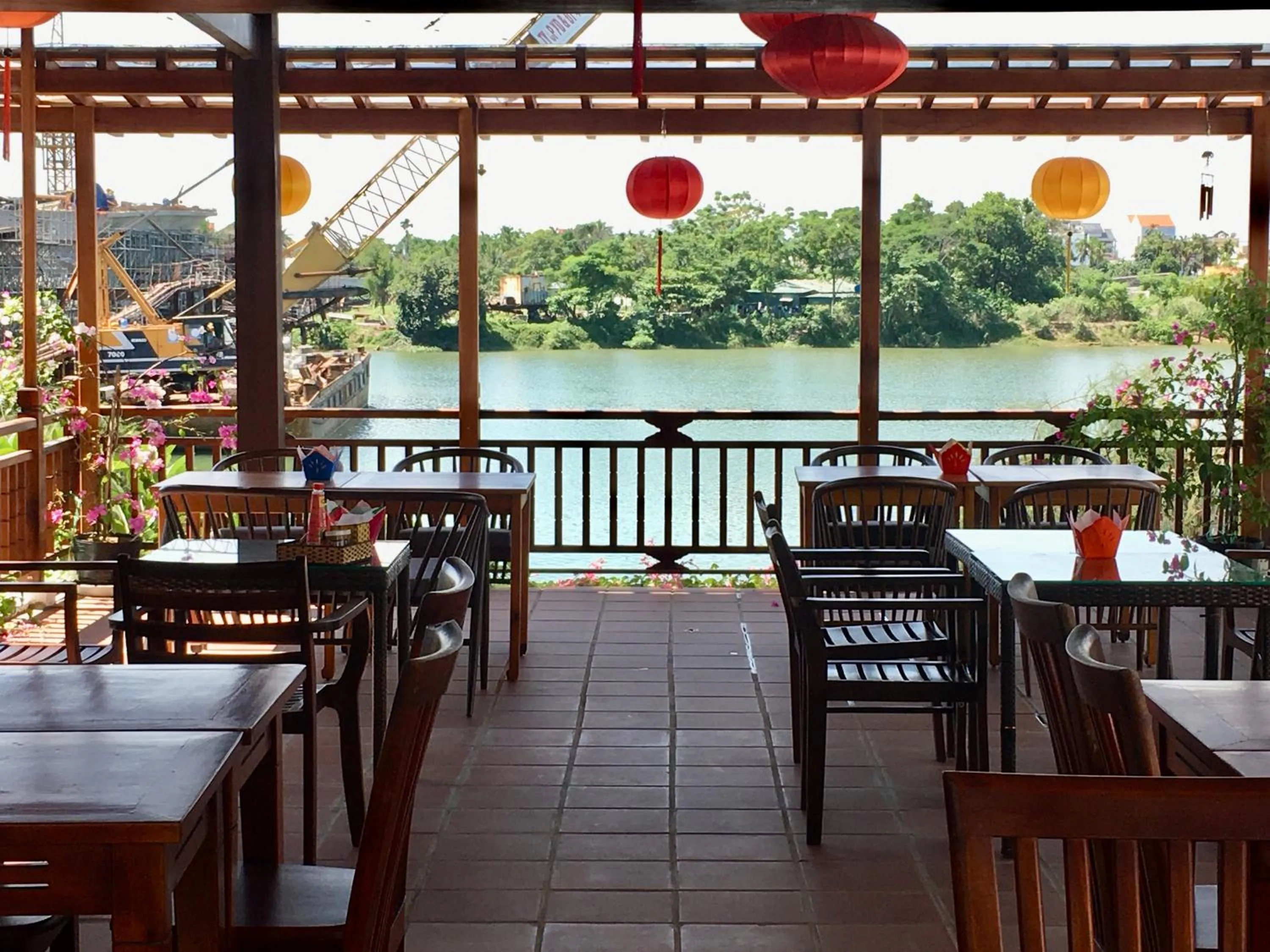 Restaurant/places to eat in Villa Orchid Garden Riverside Hoi An