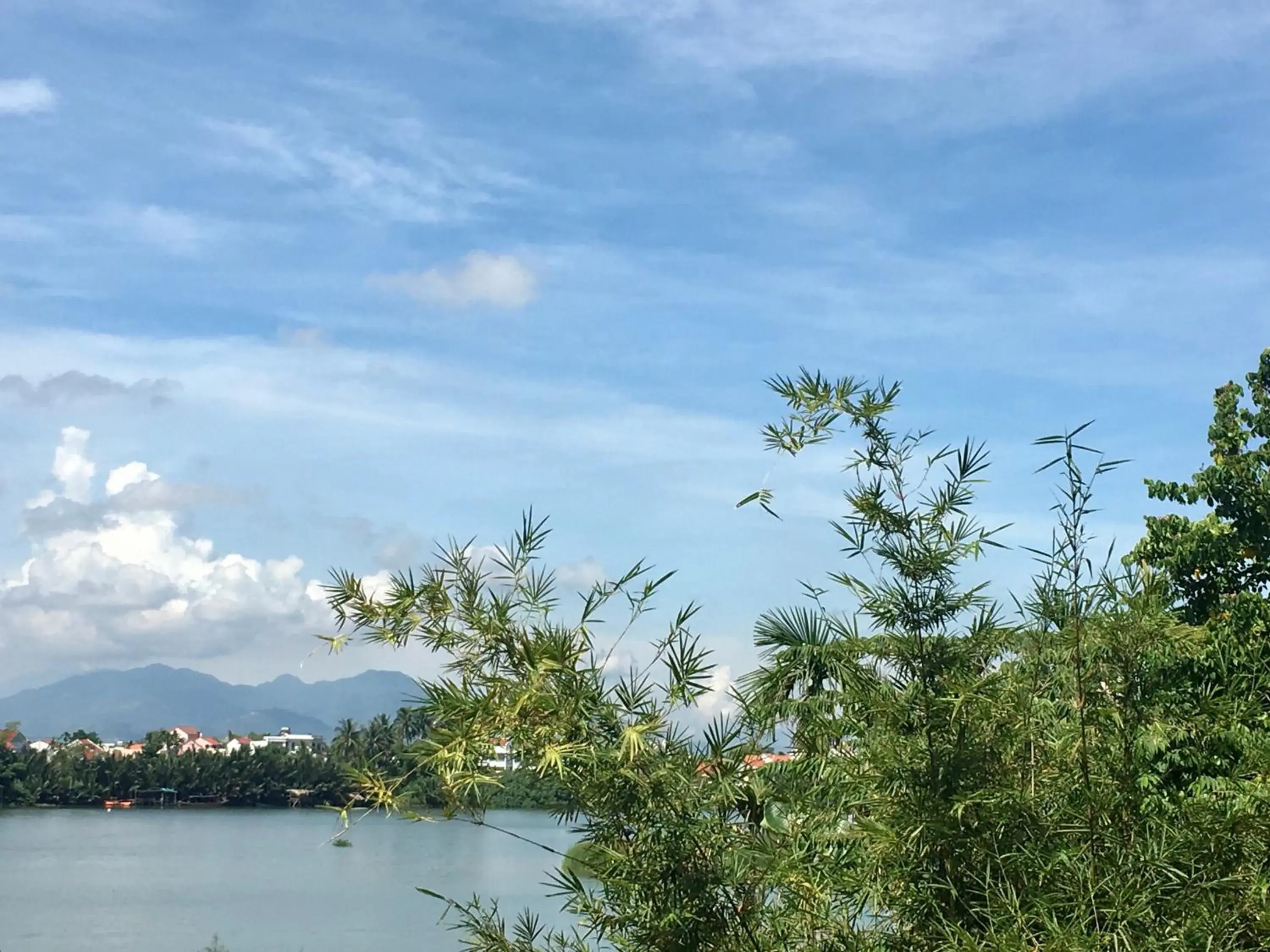 River view in Villa Orchid Garden Riverside Hoi An River view in Villa Orchid Garden Riverside Hoi An