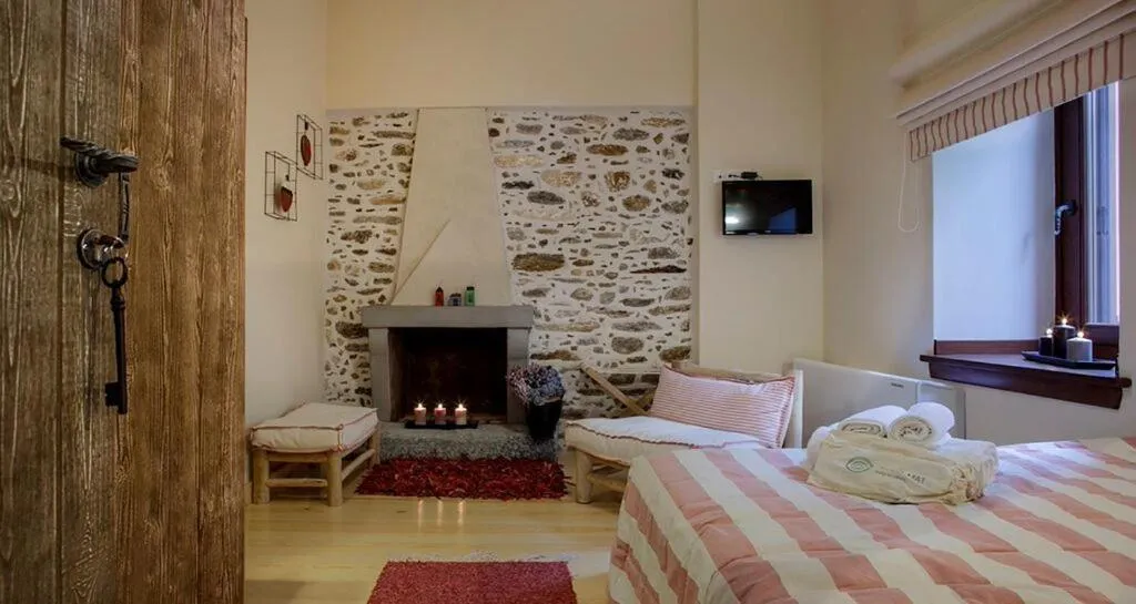 Bed in Kalderimi Country House