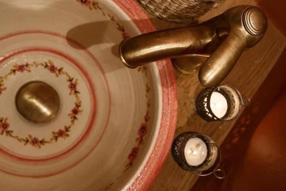 Bathroom in Kalderimi Country House