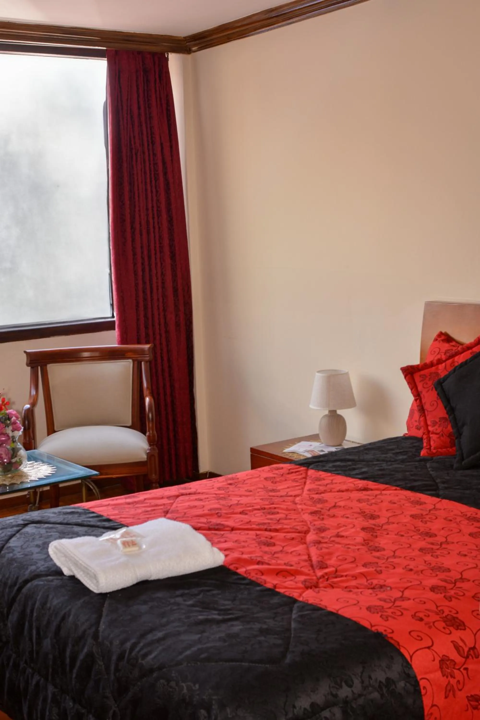 Bed in Hotel Villa Lafayette