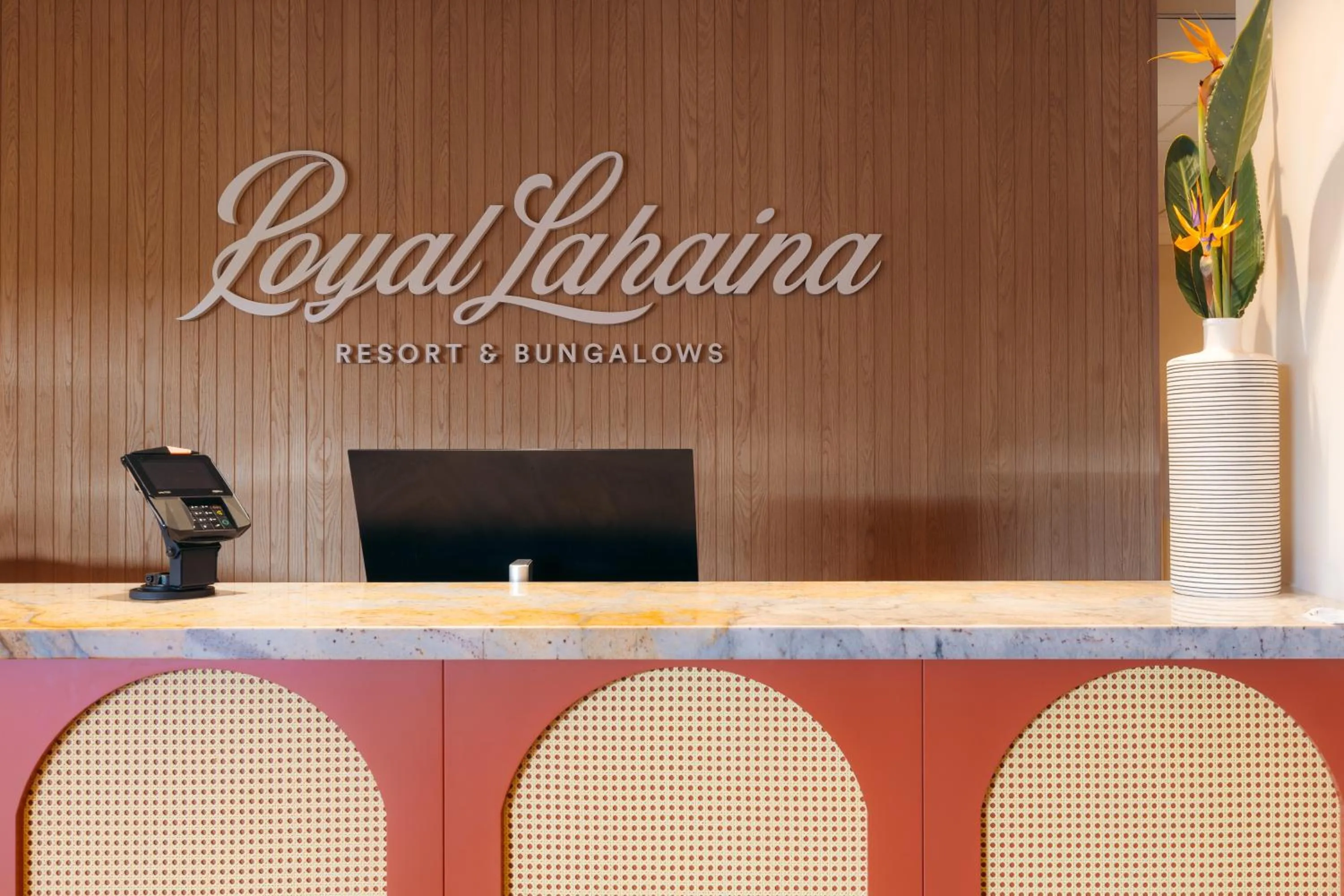Lobby or reception in Royal Lahaina Bungalows & Spa