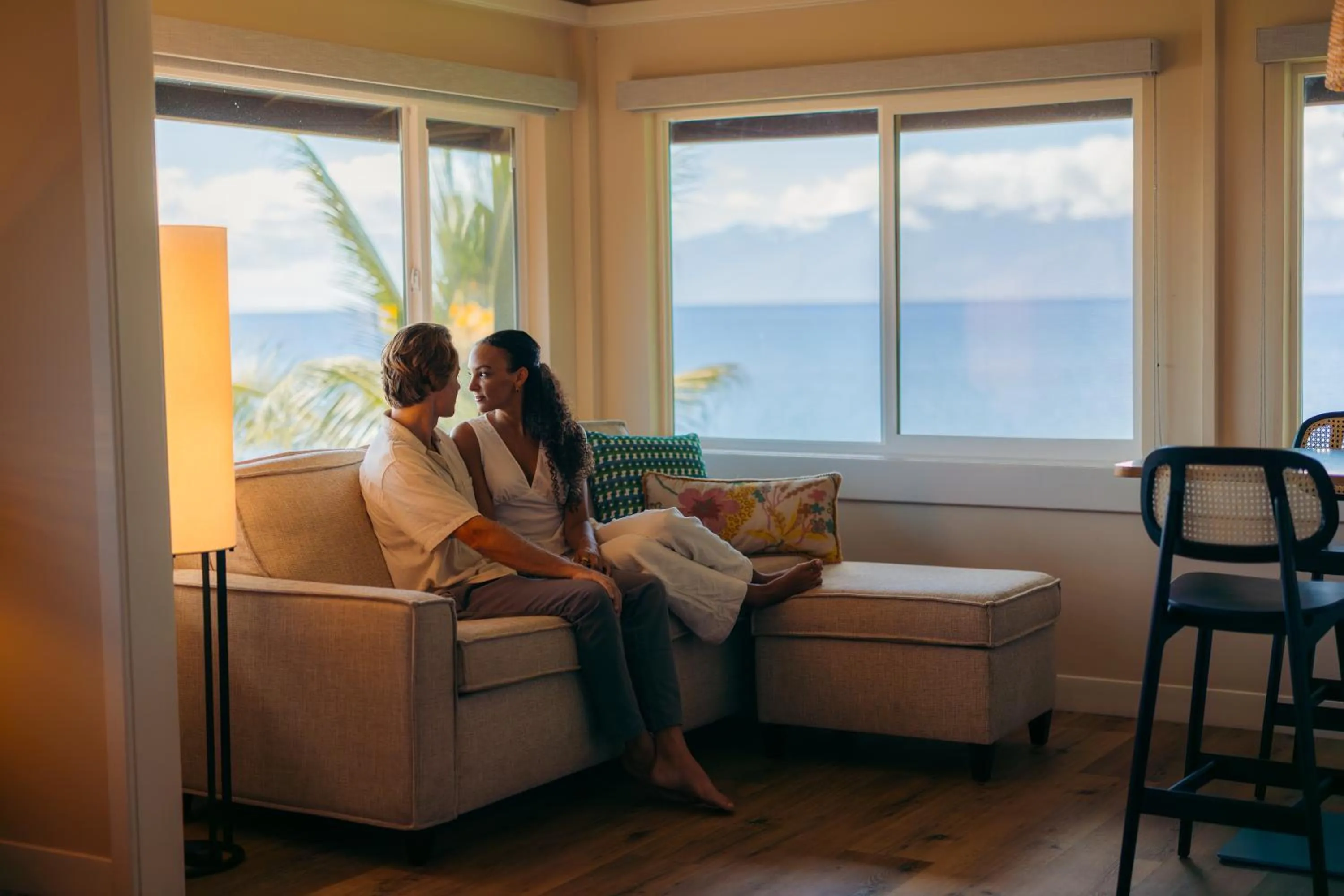 Seating area in Royal Lahaina Bungalows & Spa