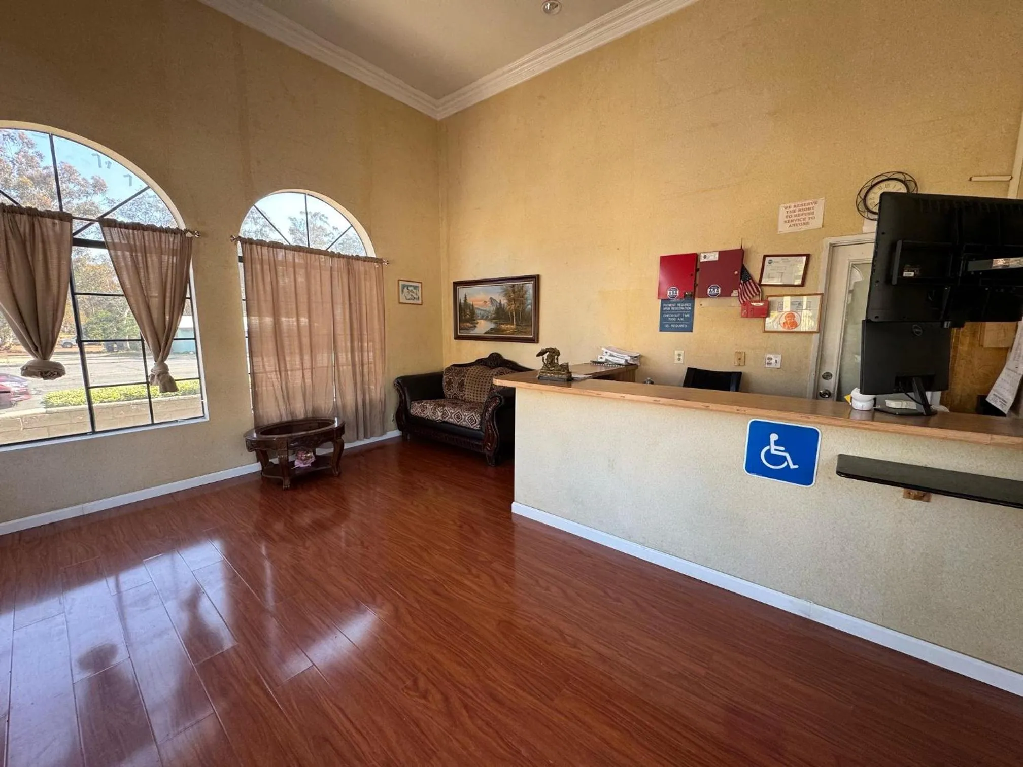 Lobby or reception in Vista Motel - Riverside