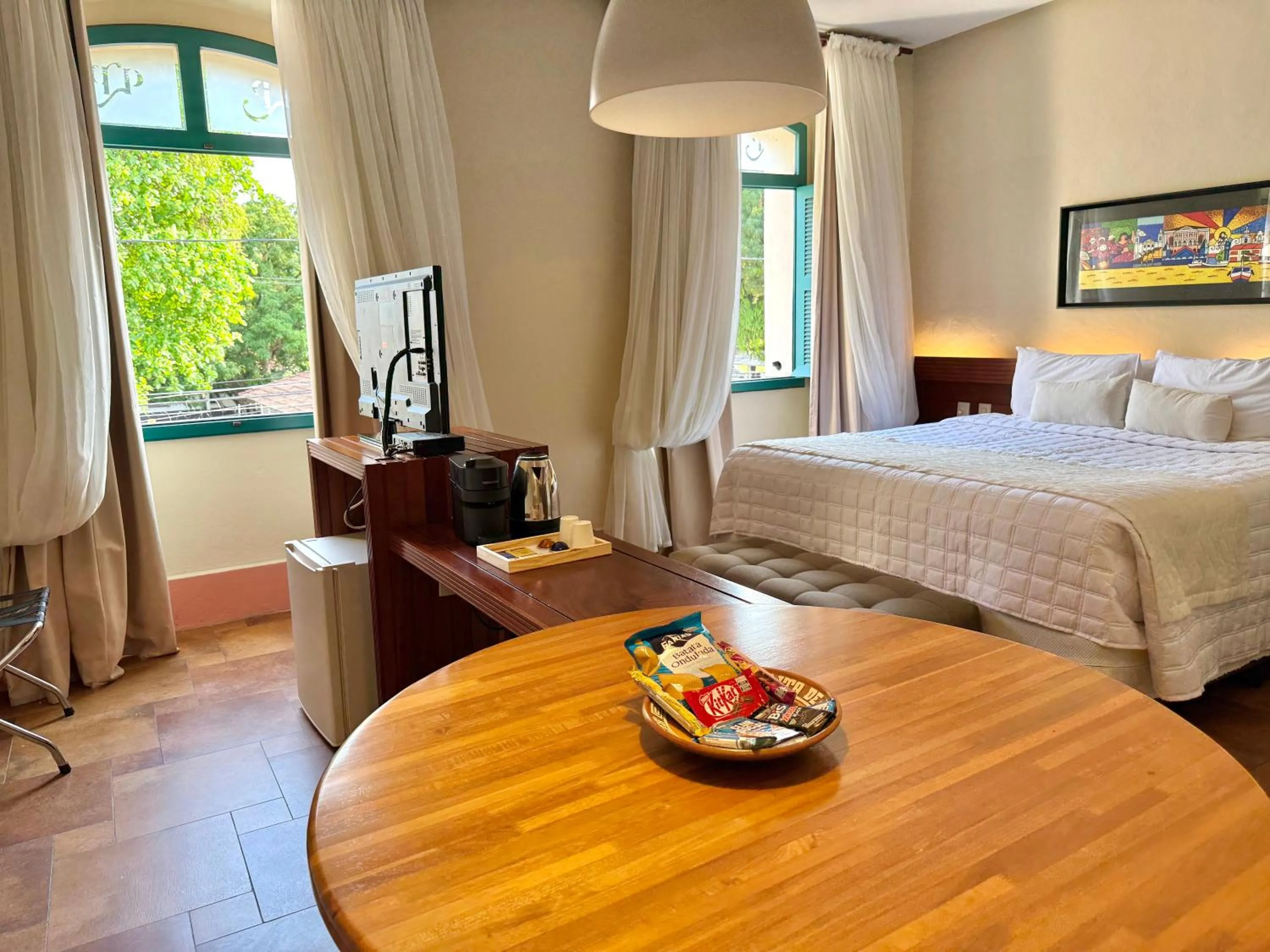 Bed in Atrium Hotel Quinta De Pedras