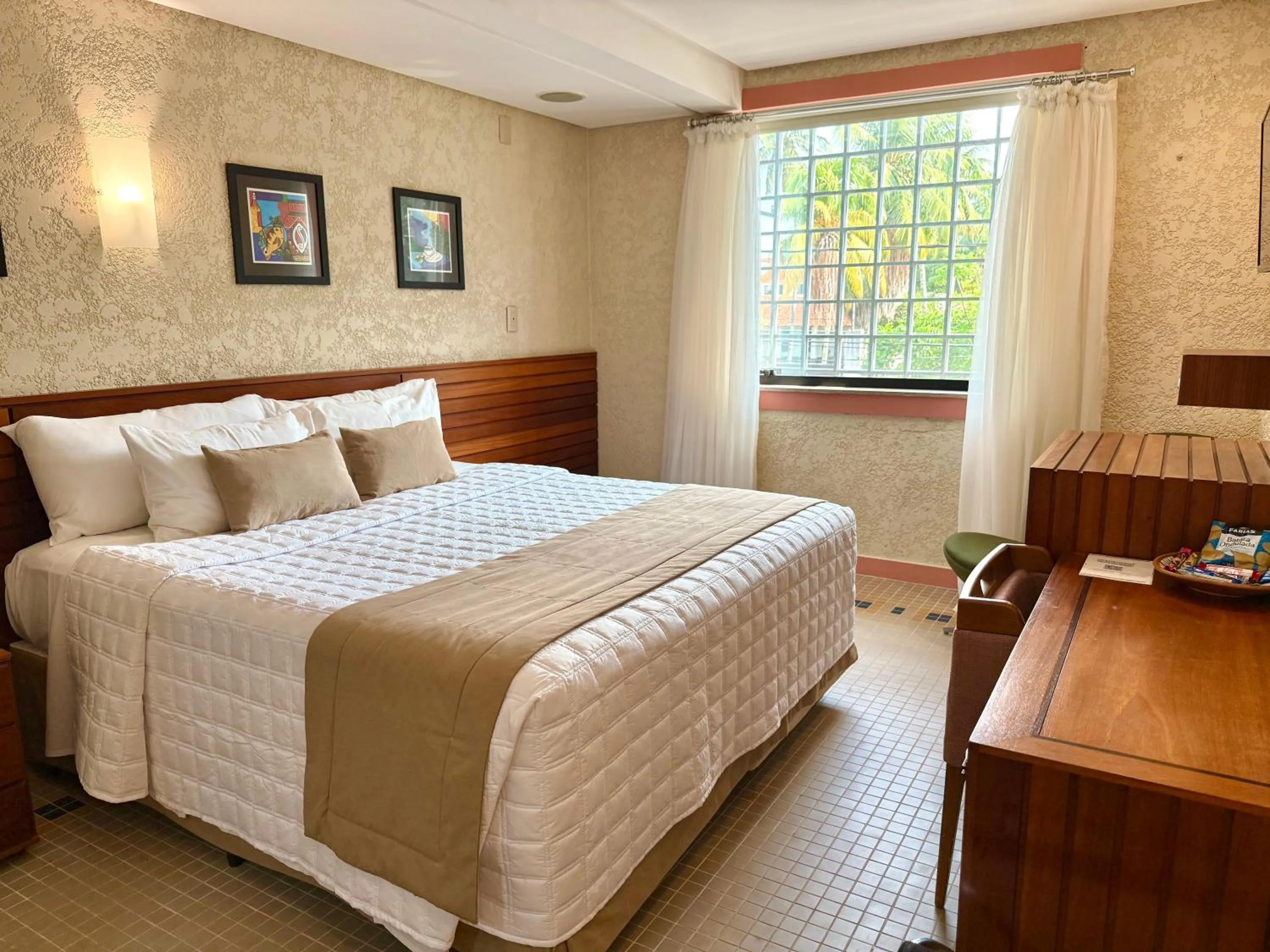 Bed in Atrium Hotel Quinta De Pedras