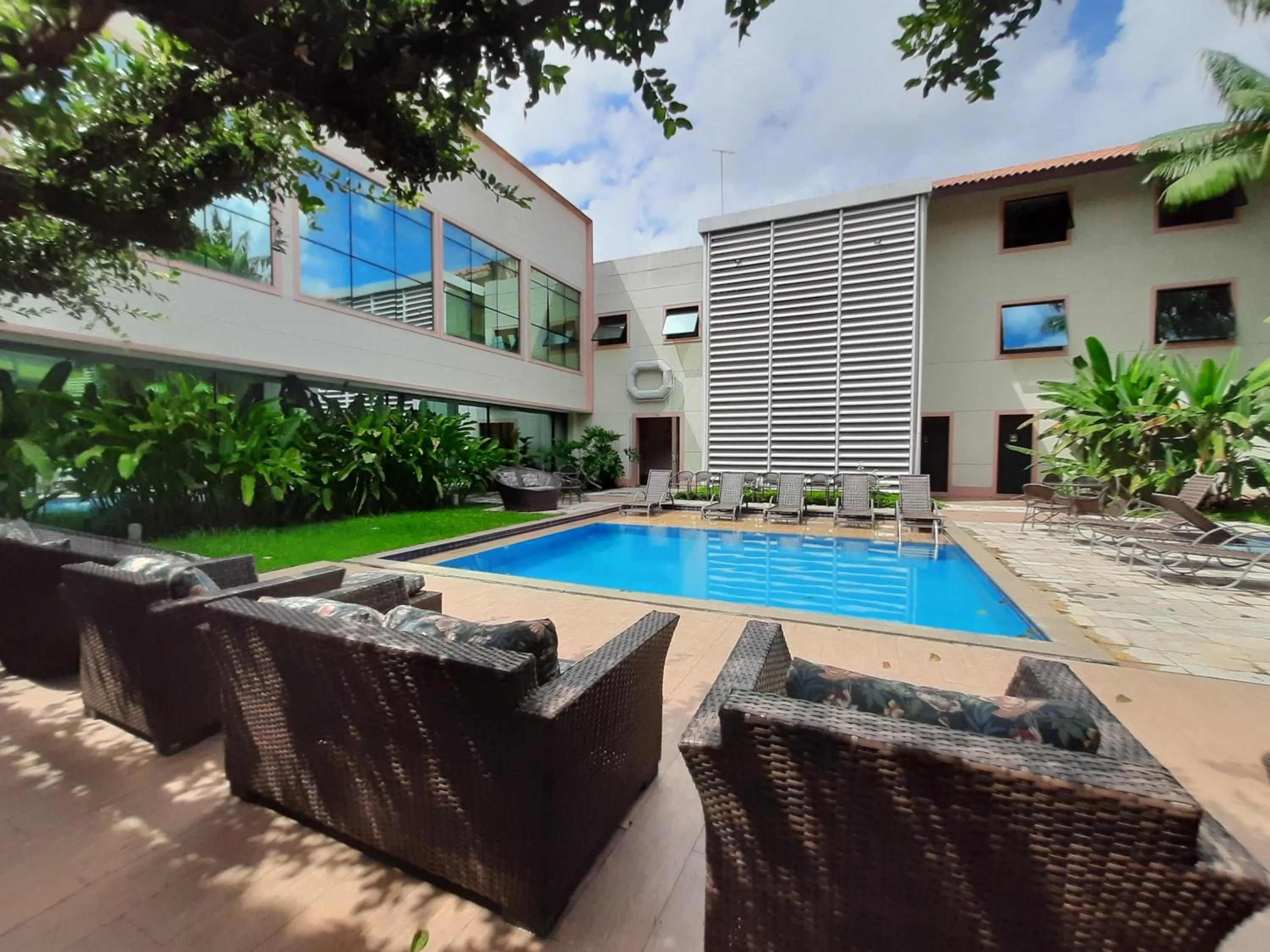 Swimming pool in Atrium Hotel Quinta De Pedras