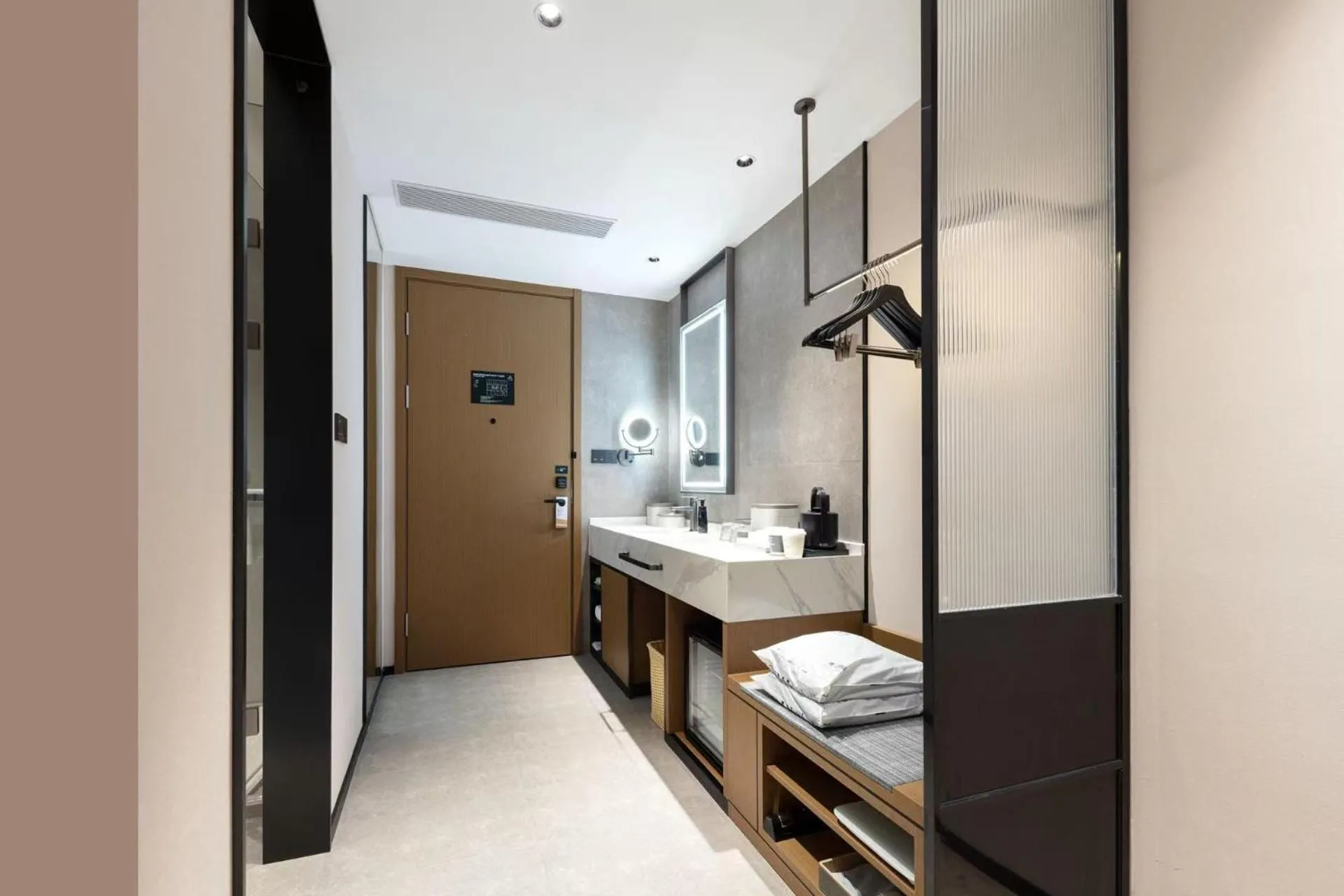 Bed in Atour Hotel Suzhou Industrial Park Fengting Avenue