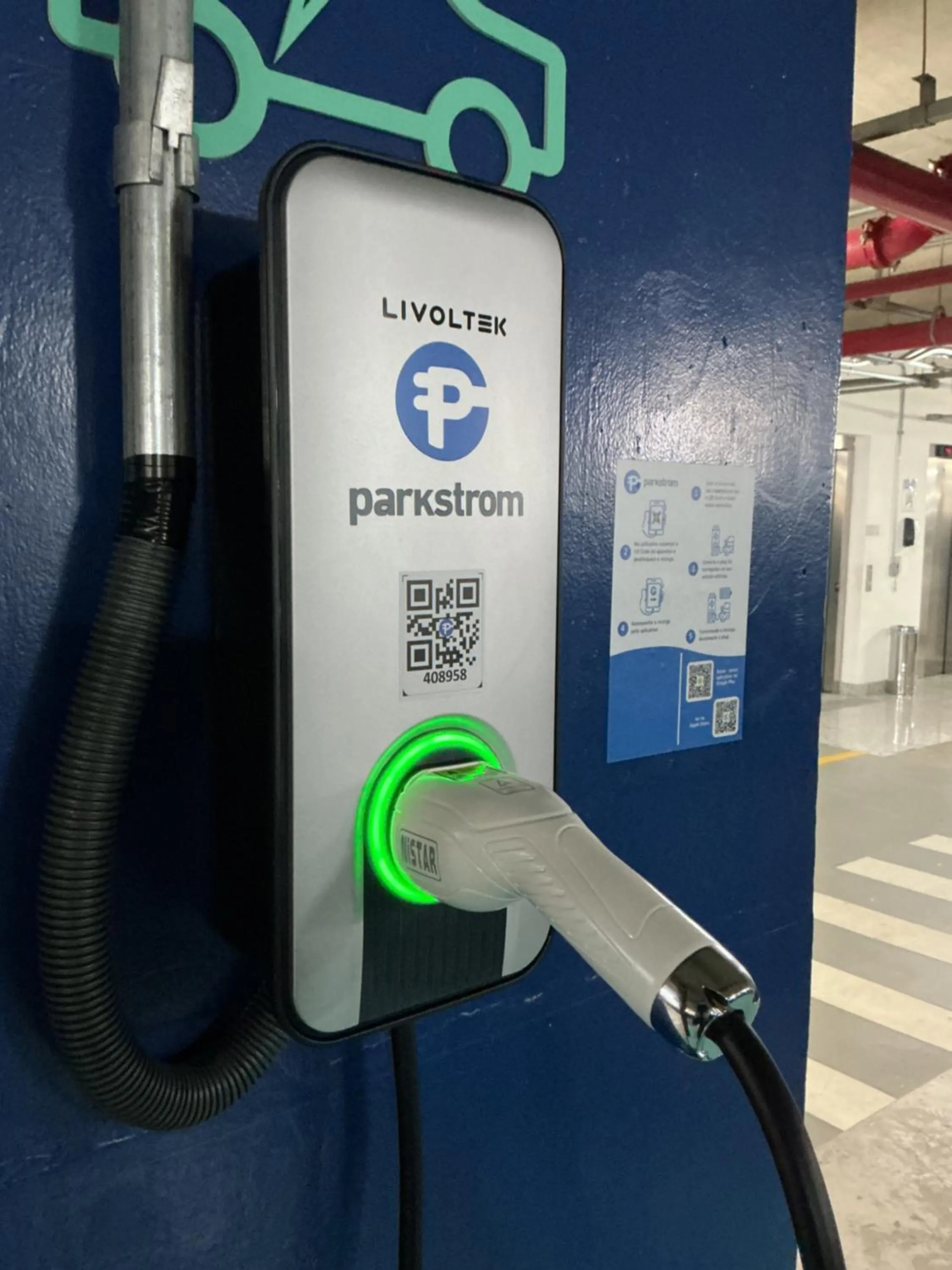 Parking in Blue Tree Premium Alphaville