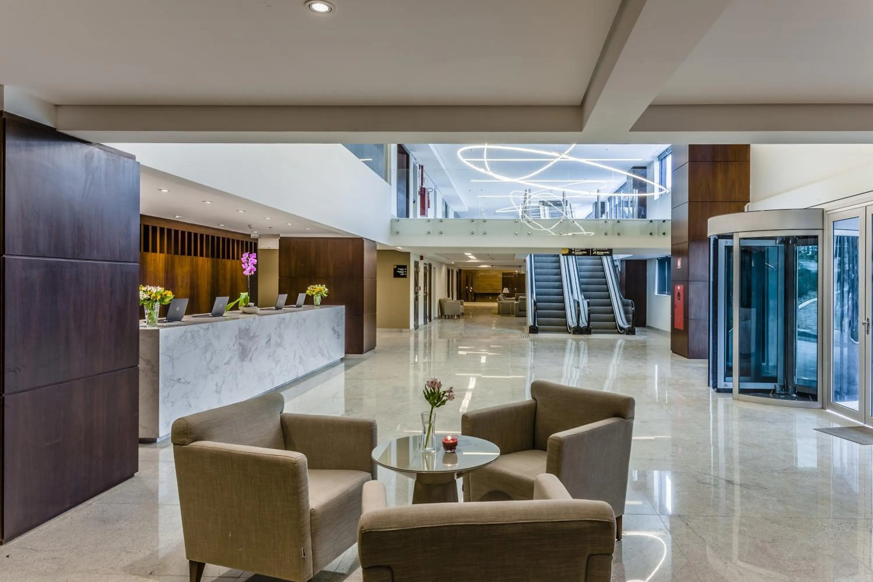 Lobby or reception in Blue Tree Premium Alphaville