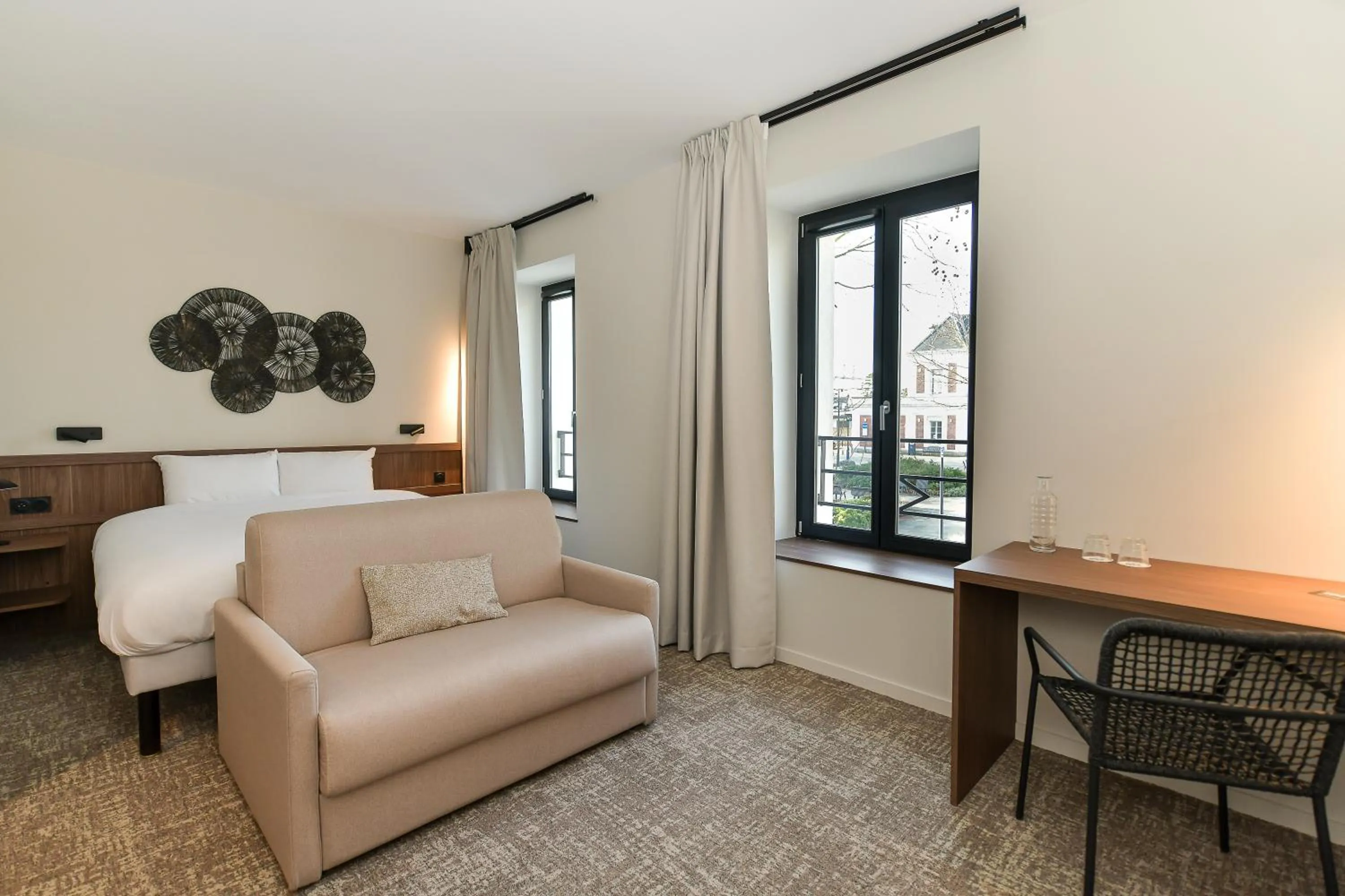 Bedroom, Bed in Hotel Rivella - The Originals Boutique