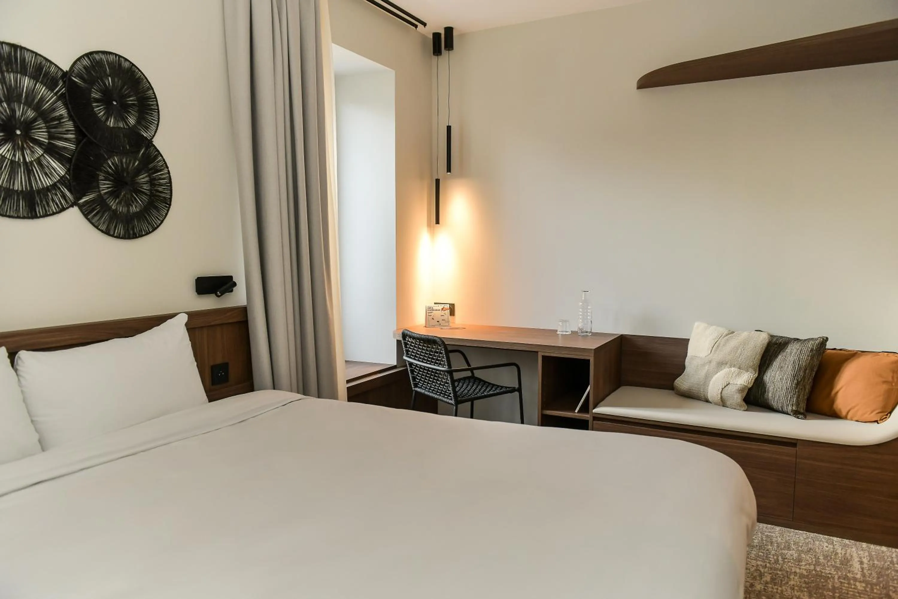 Bedroom, Bed in Hotel Rivella - The Originals Boutique