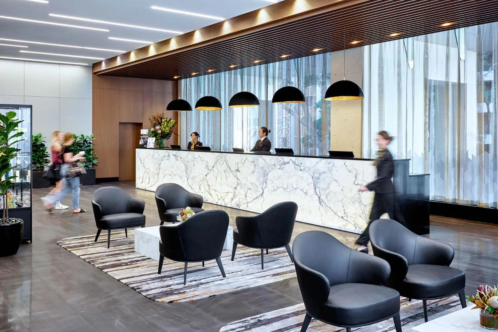Lobby or reception in Meriton Suites Chatswood