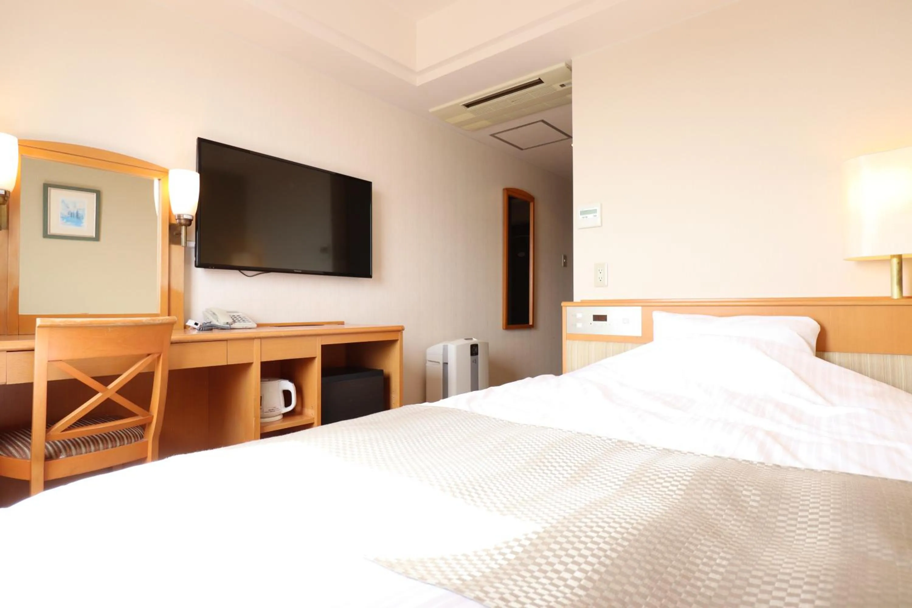 Bed in Imabari Urban Hotel