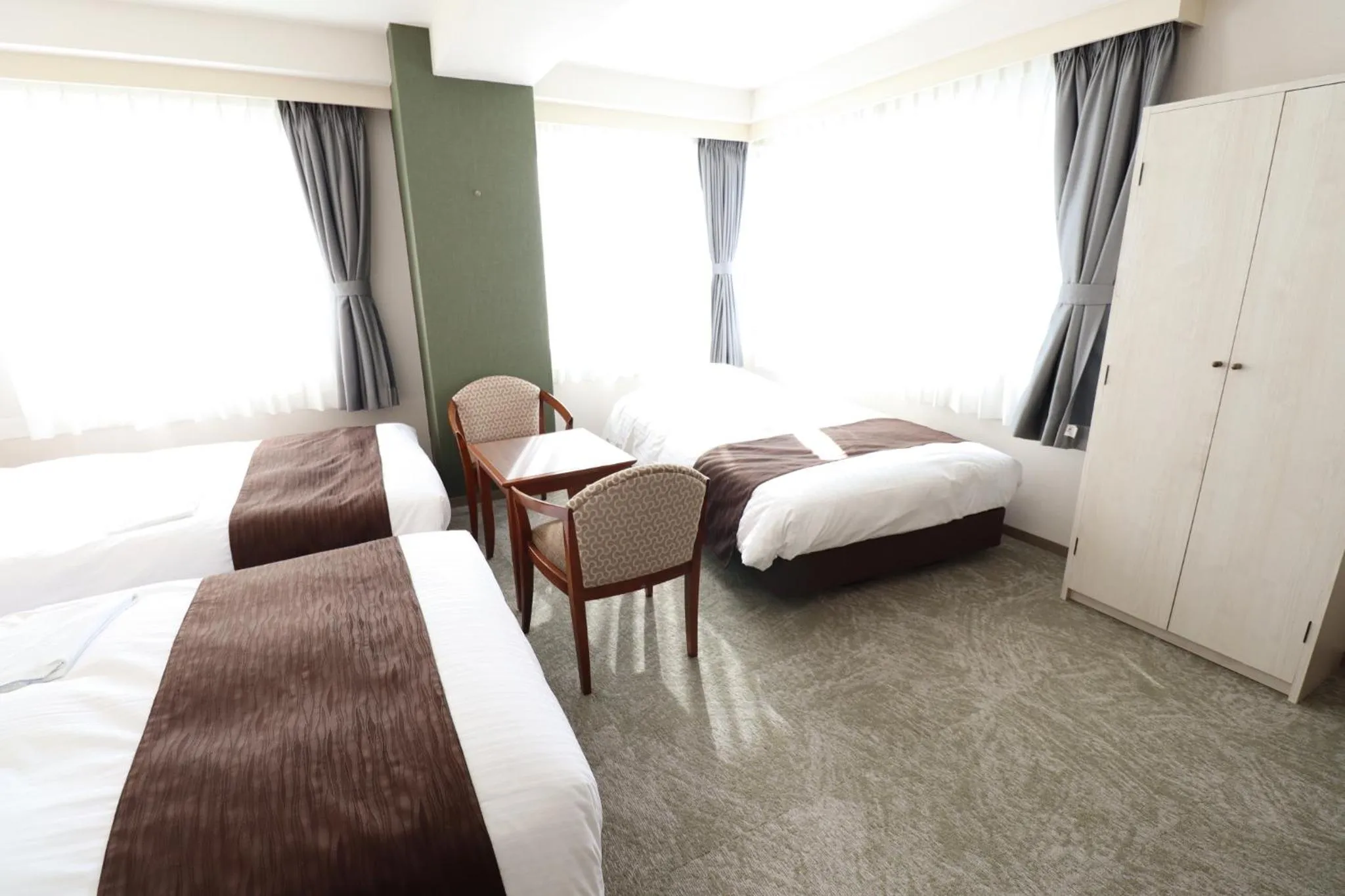 Bed in Imabari Urban Hotel