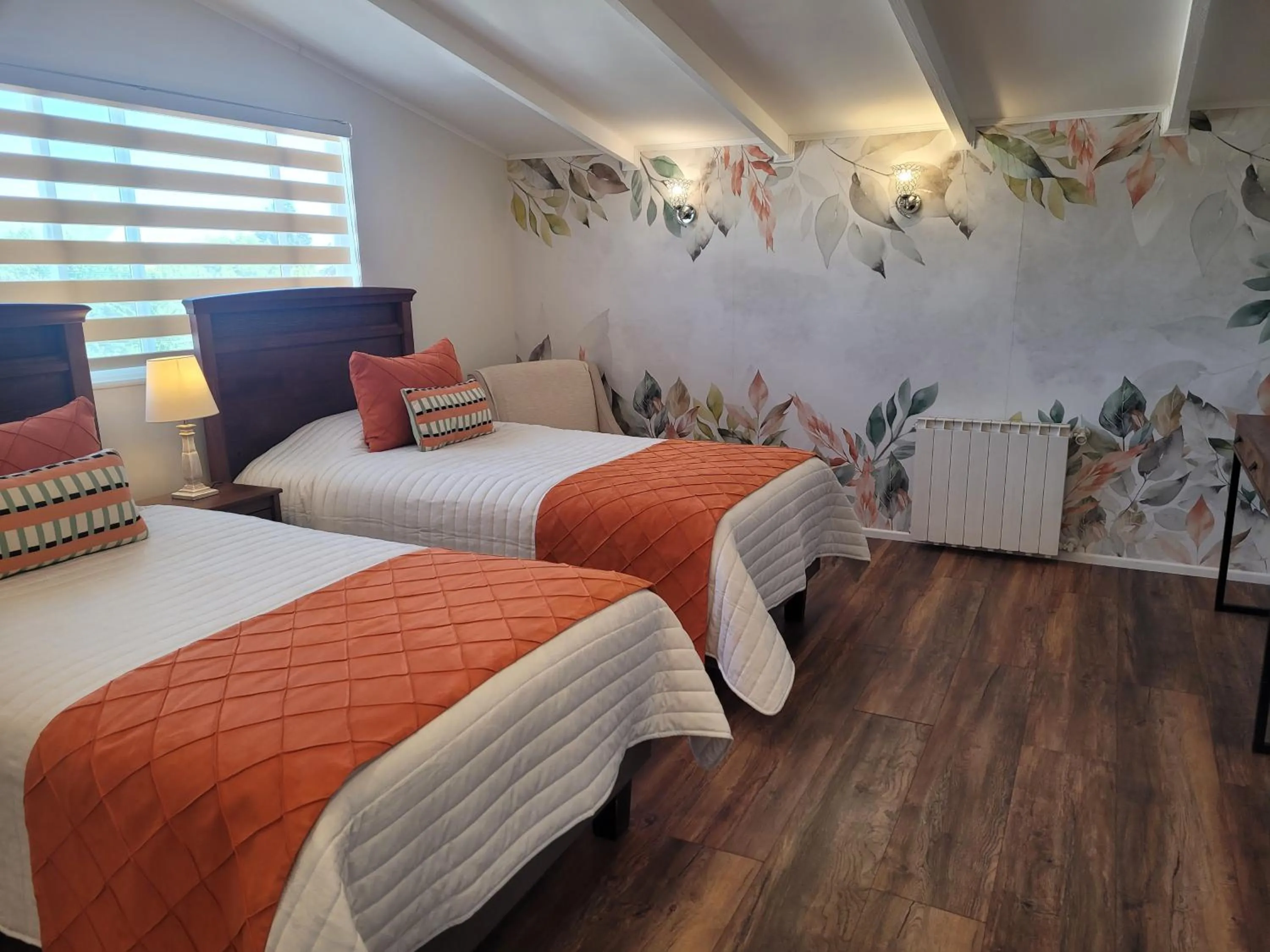 Bed in Hotel Puerta del Lago