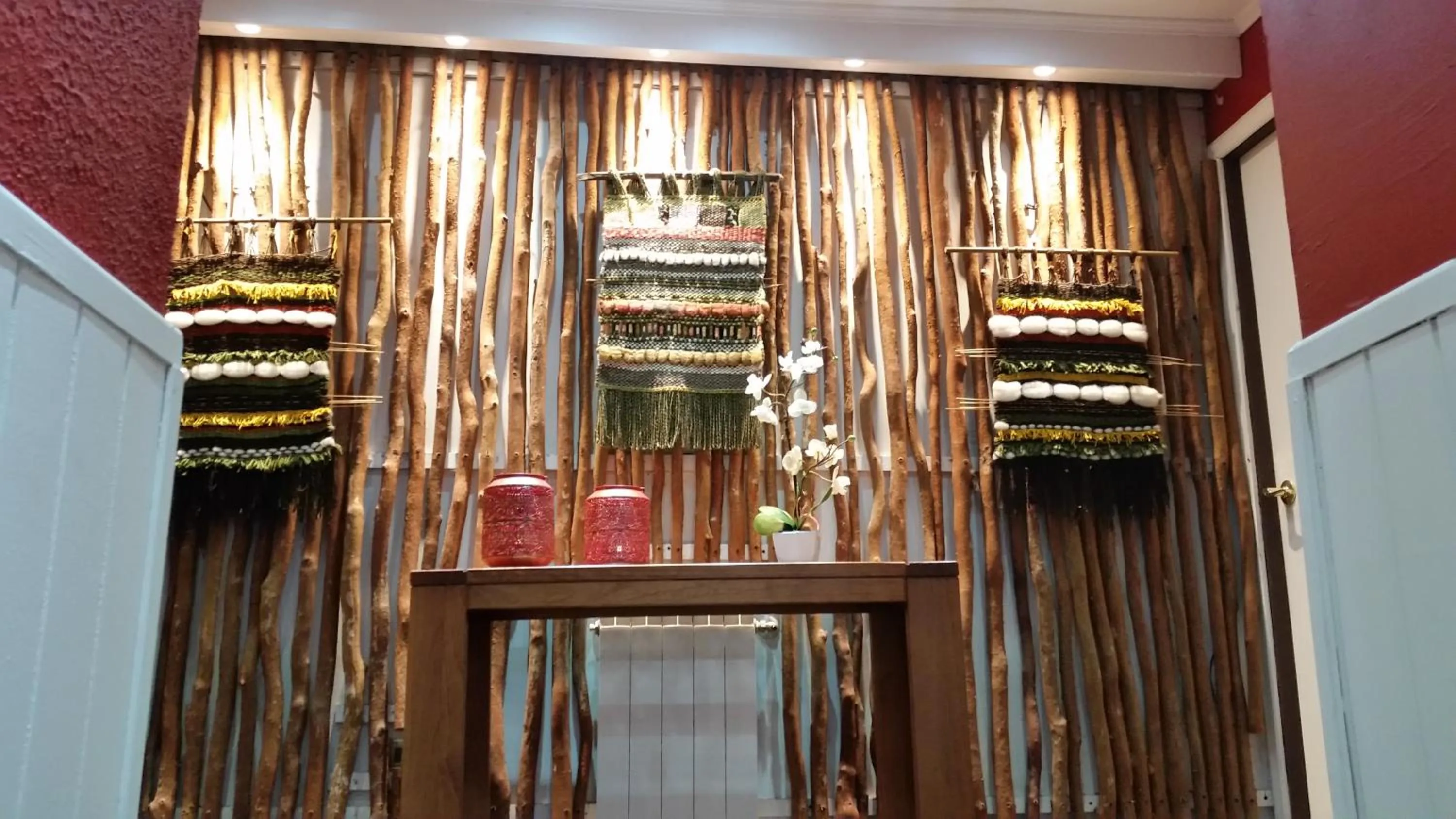 Decorative detail in Hotel Puerta del Lago