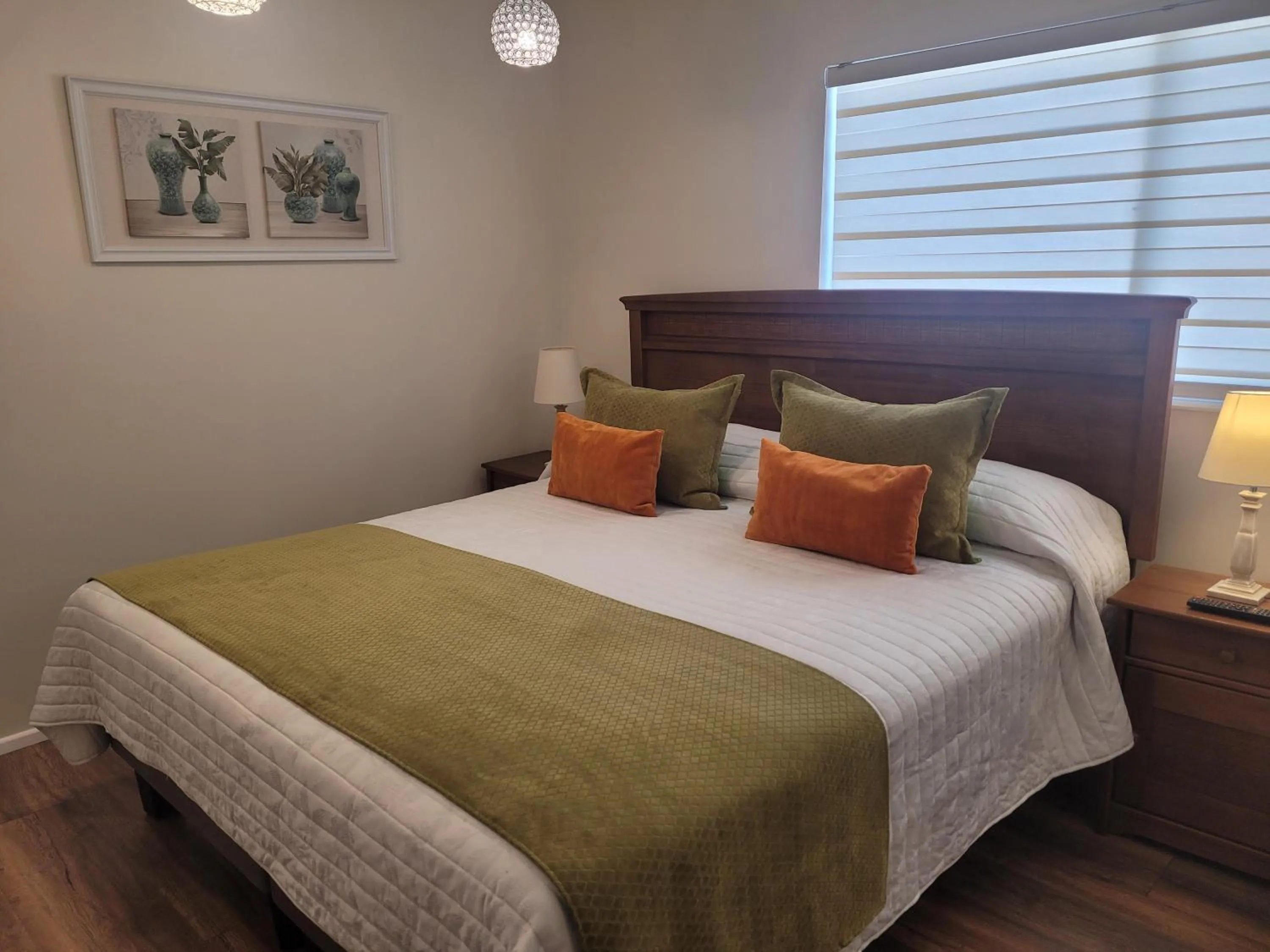 Bed in Hotel Puerta del Lago