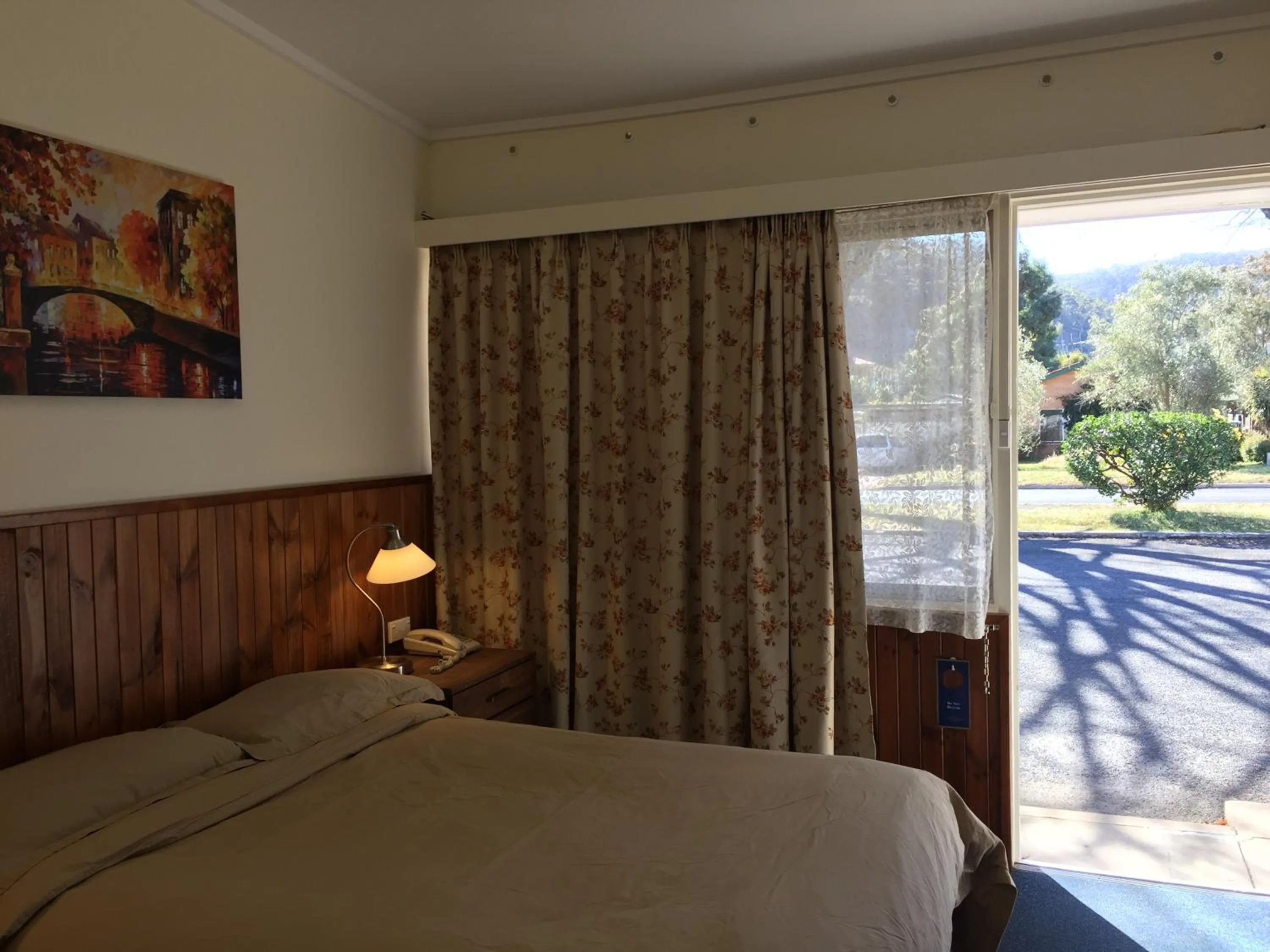 Bedroom, Bed in Lithgow Valley Motel