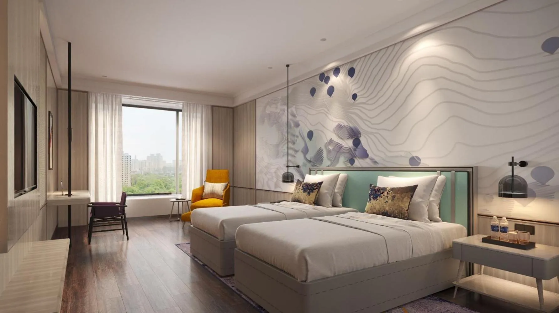 Deluxe Room Twin Bed - single occupancy in Vivanta Thane LBS Road