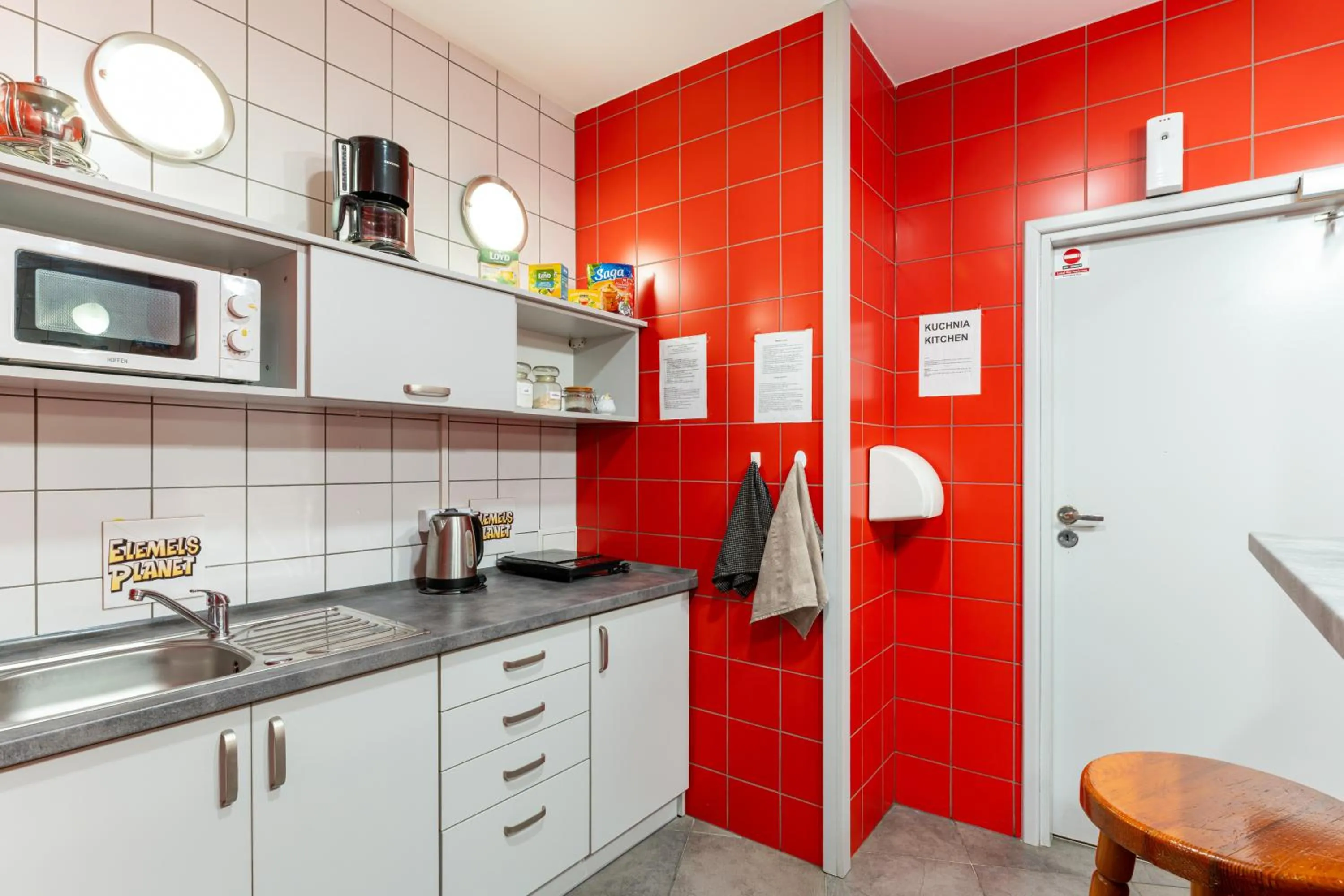 Kitchen or kitchenette in Elemels Planet