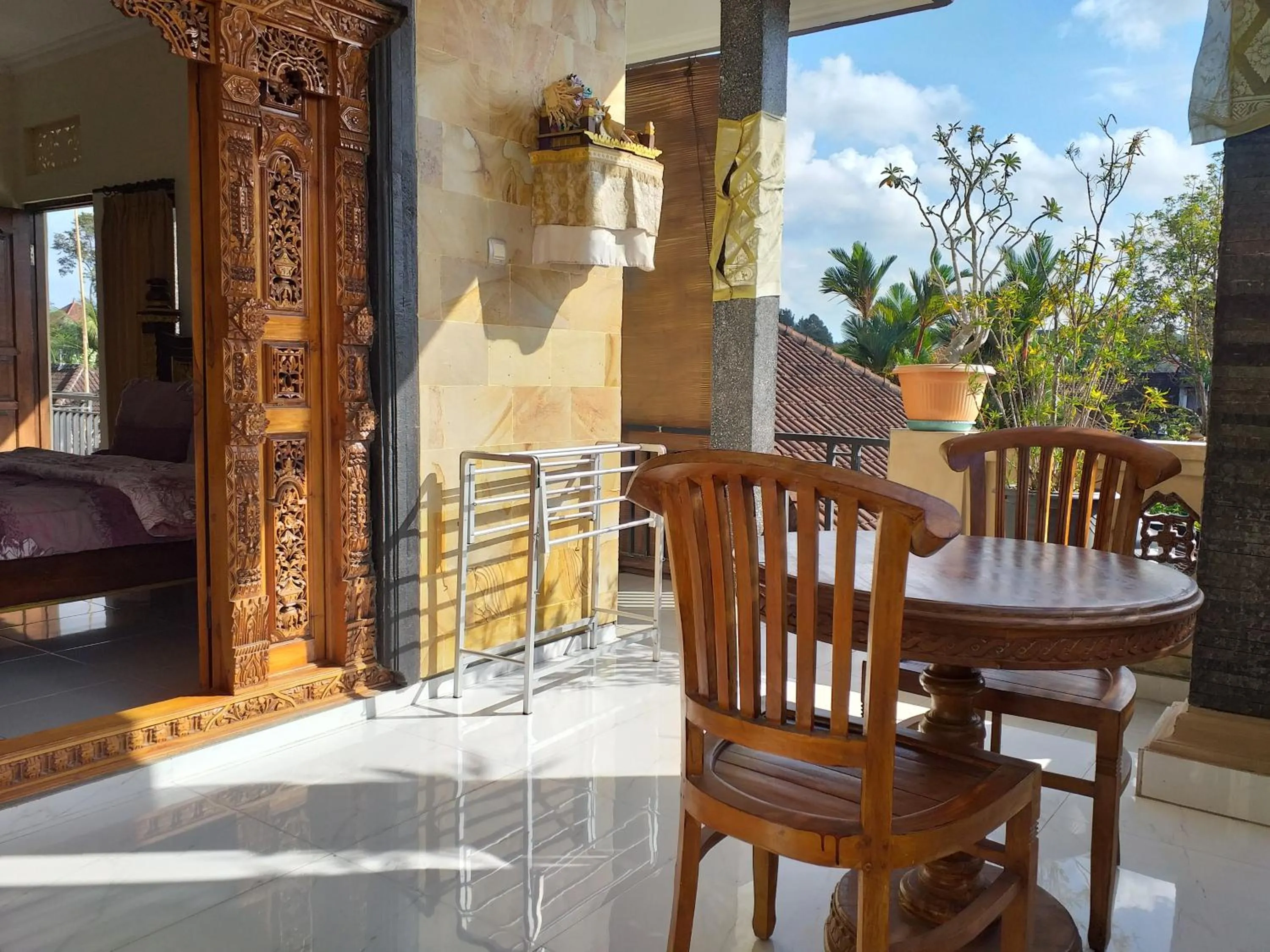 Balcony/Terrace in Puri Asri Bungalow Ubud
