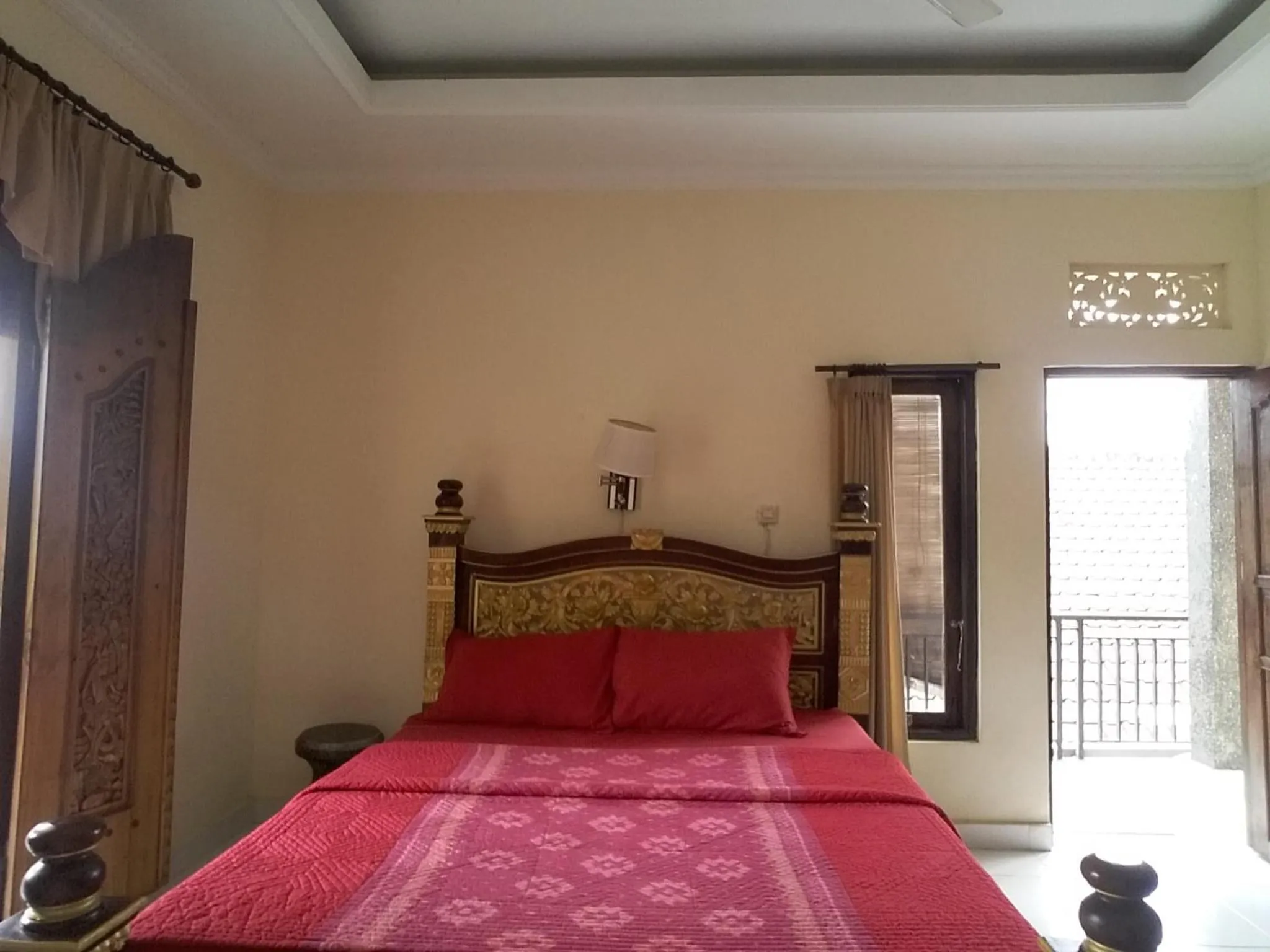 Bedroom, Bed in Puri Asri Bungalow Ubud