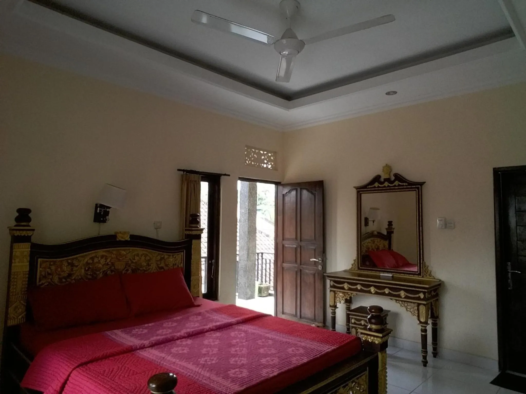 Bedroom, Bed in Puri Asri Bungalow Ubud